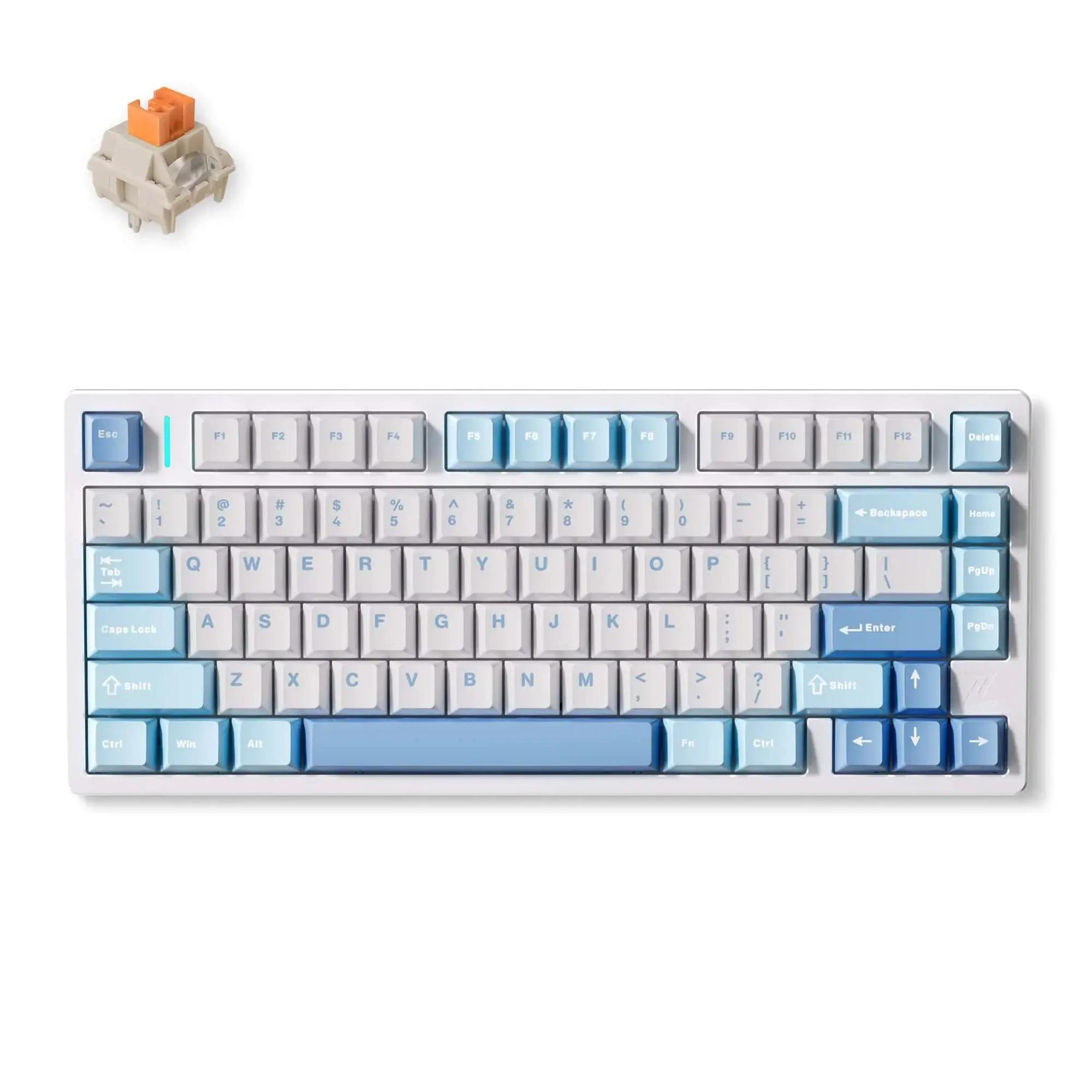 MCHOSE Z75 Metal Top Cover Mechanical Keyboard - Thumbnail 3