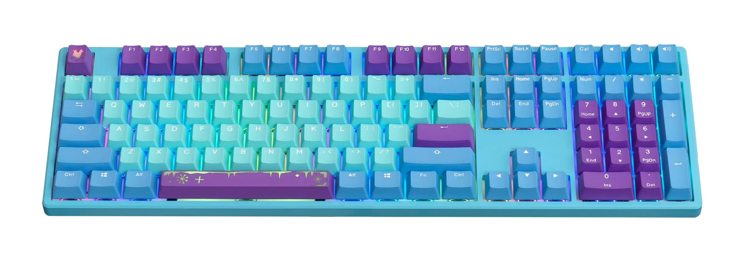 MK Frozen Llama Typist Mechanical Keyboard - Main Image