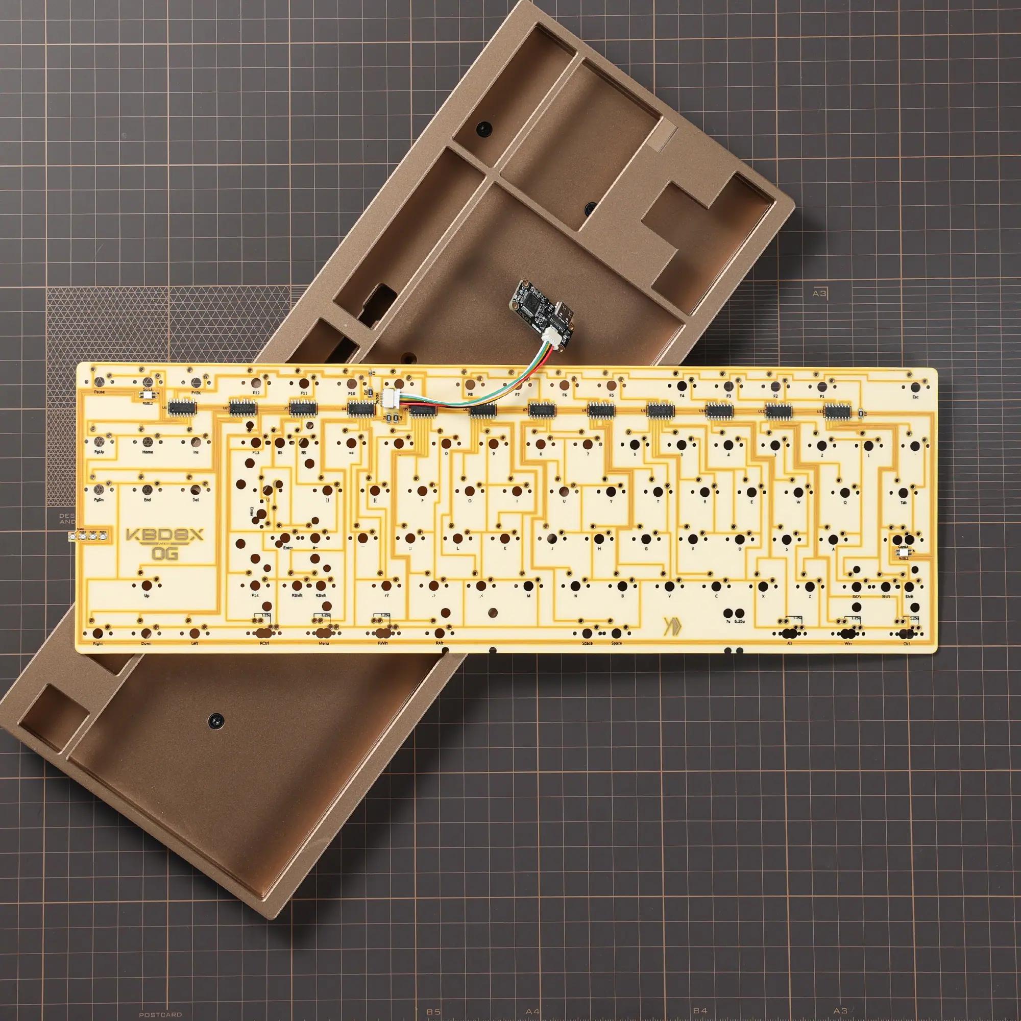 MK KBD8X MKIII OG Solder Version Mechanical Keyboard - Main Image