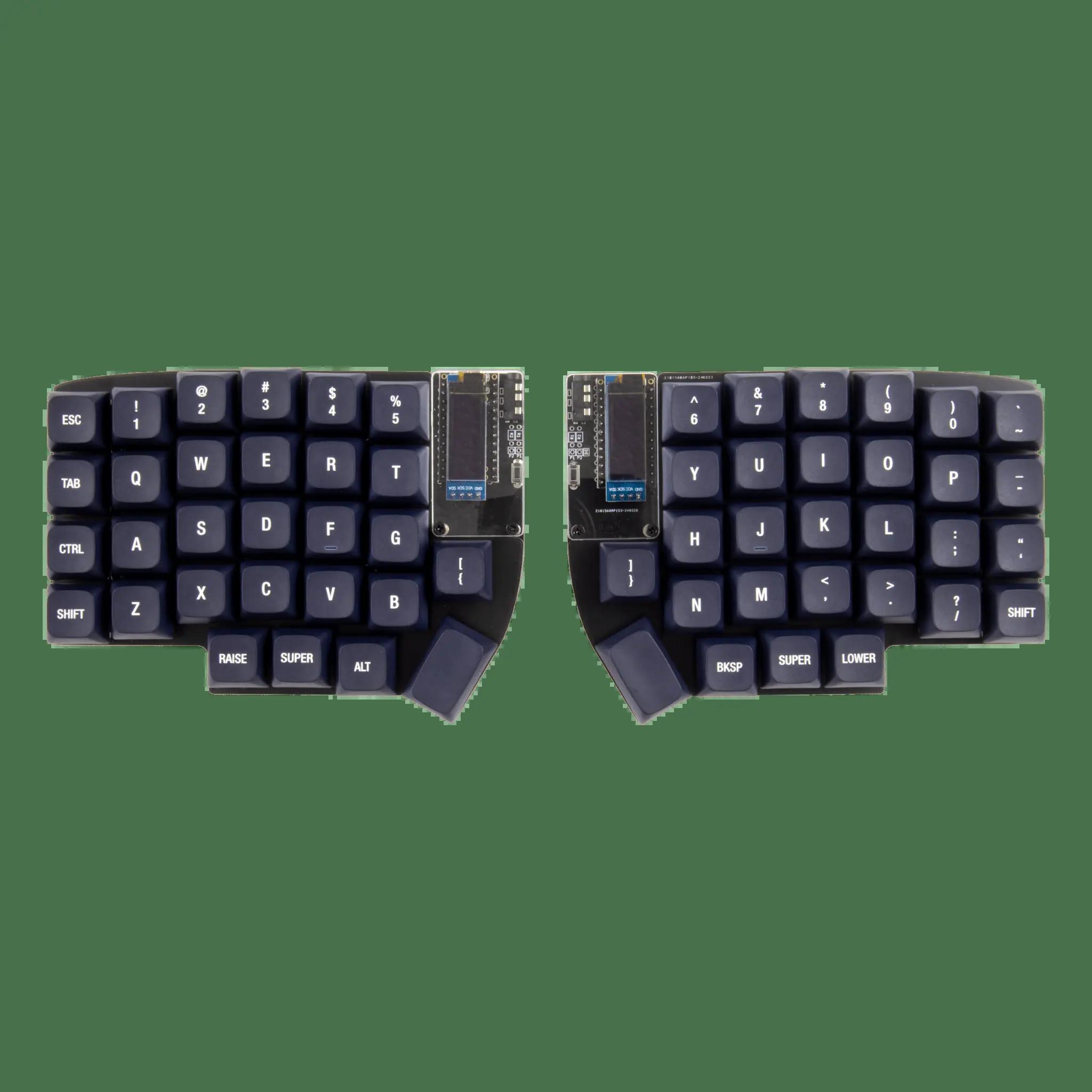 Mechboards Lily58 Mechanical Keyboard - Main Image
