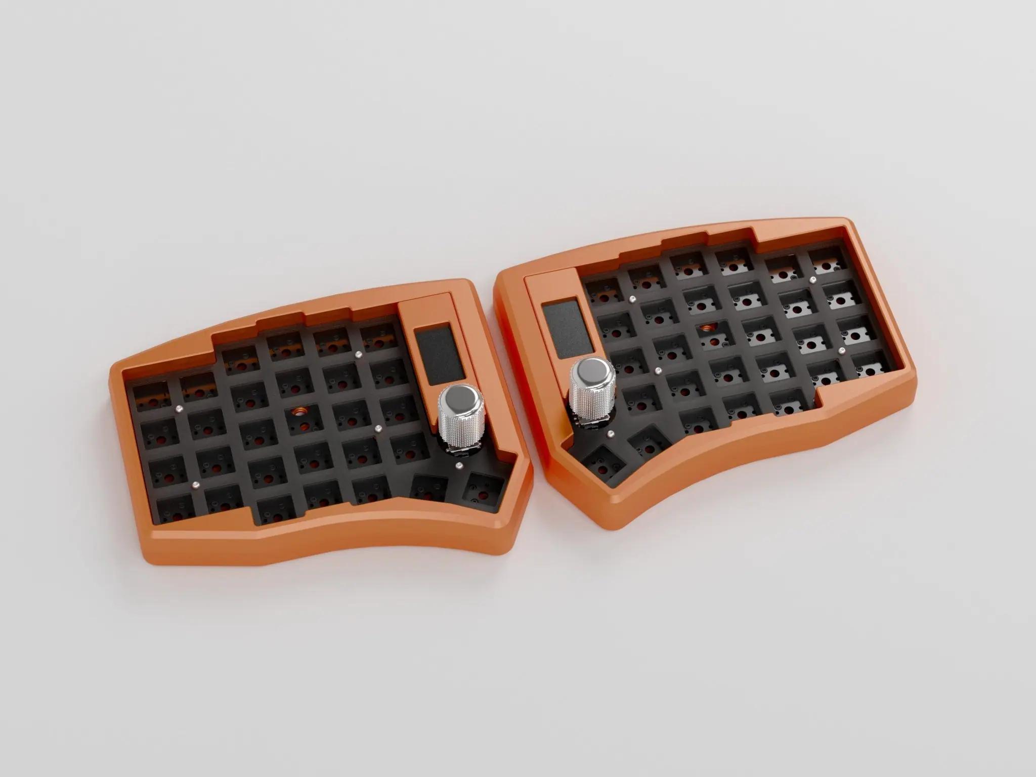Mechboards Link Split Ergo CannonKeys Mechanical Keyboard - Thumbnail 4