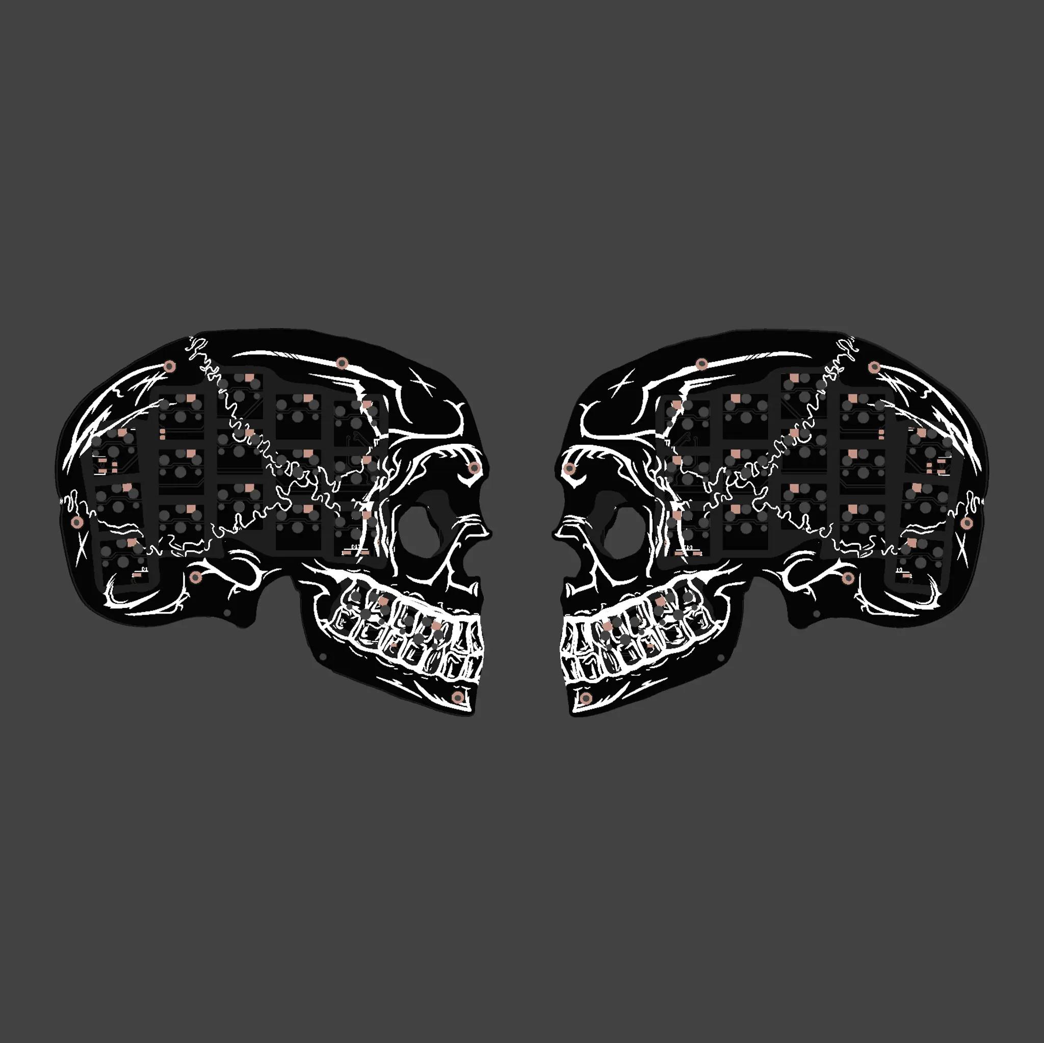 Mechboards The Skull Mechanical Keyboard - Main Image
