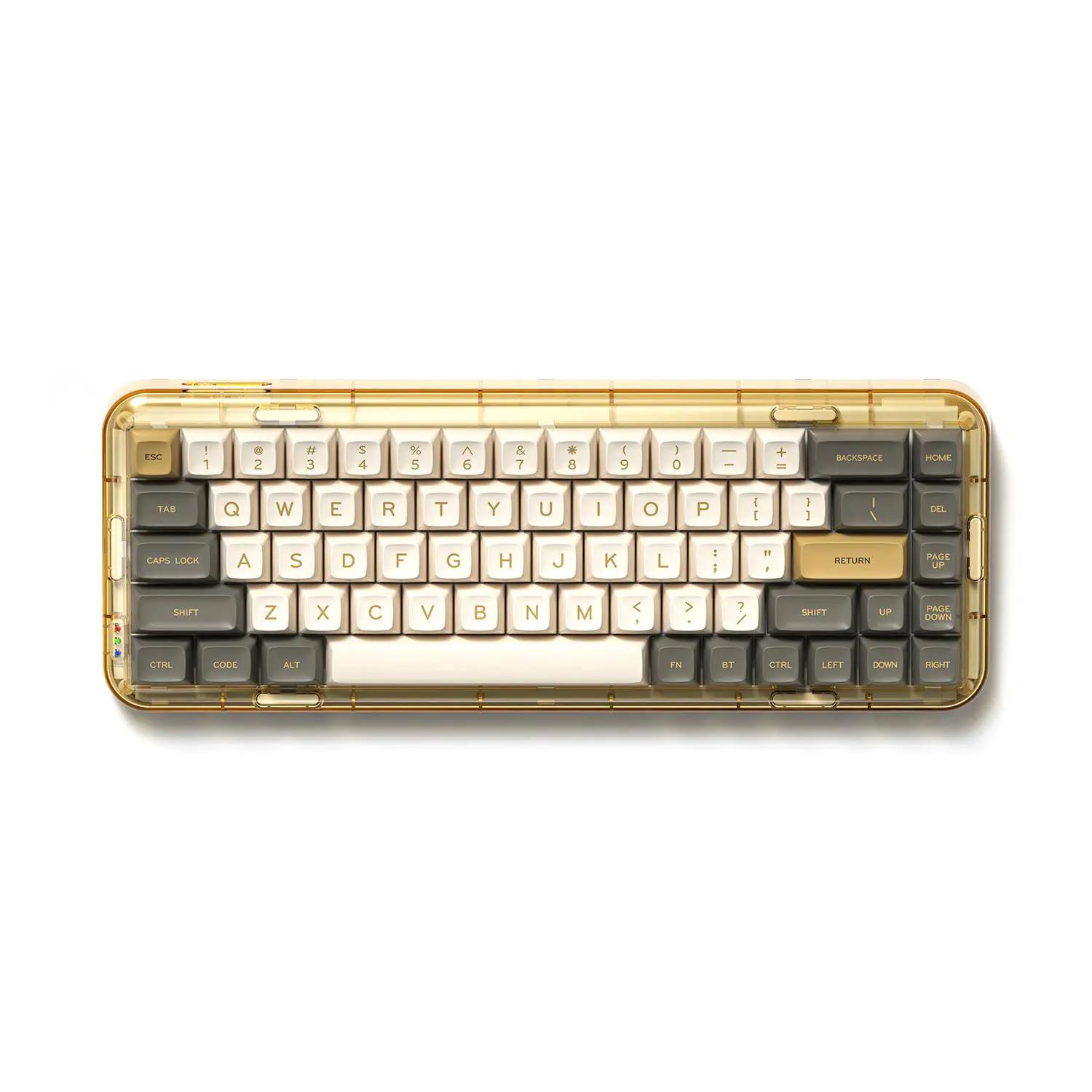 MelGeek MOJO68 Ember Mechanical Keyboard - Main Image