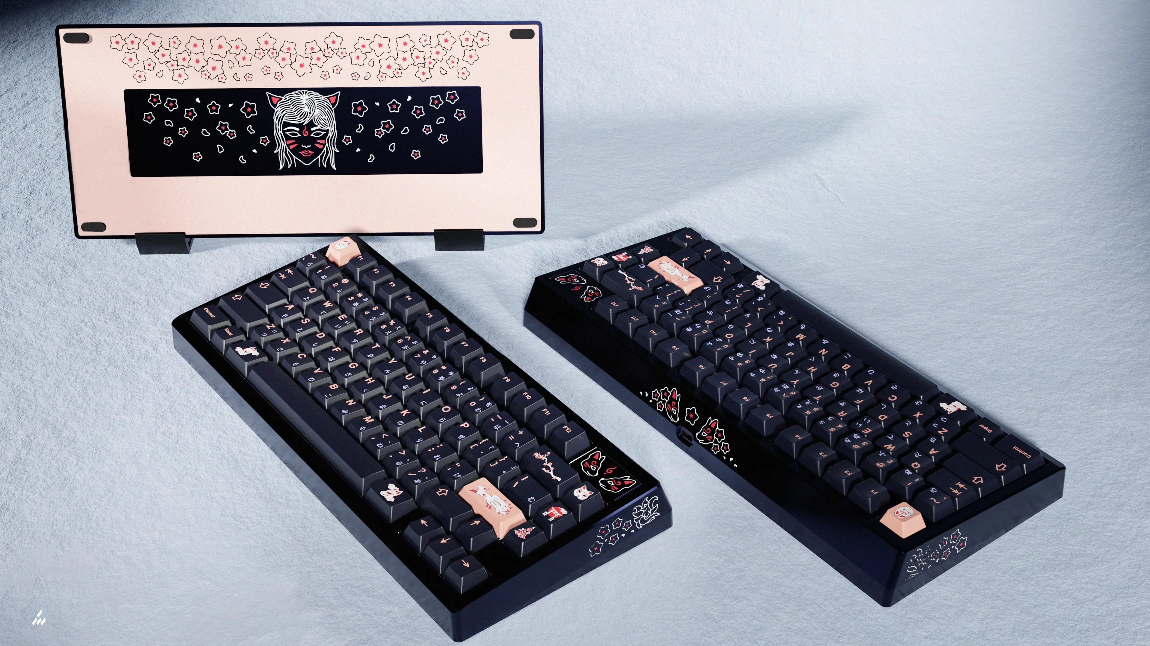Meletrix ZOOM75 X KITSUNE Mechanical Keyboard - Main Image