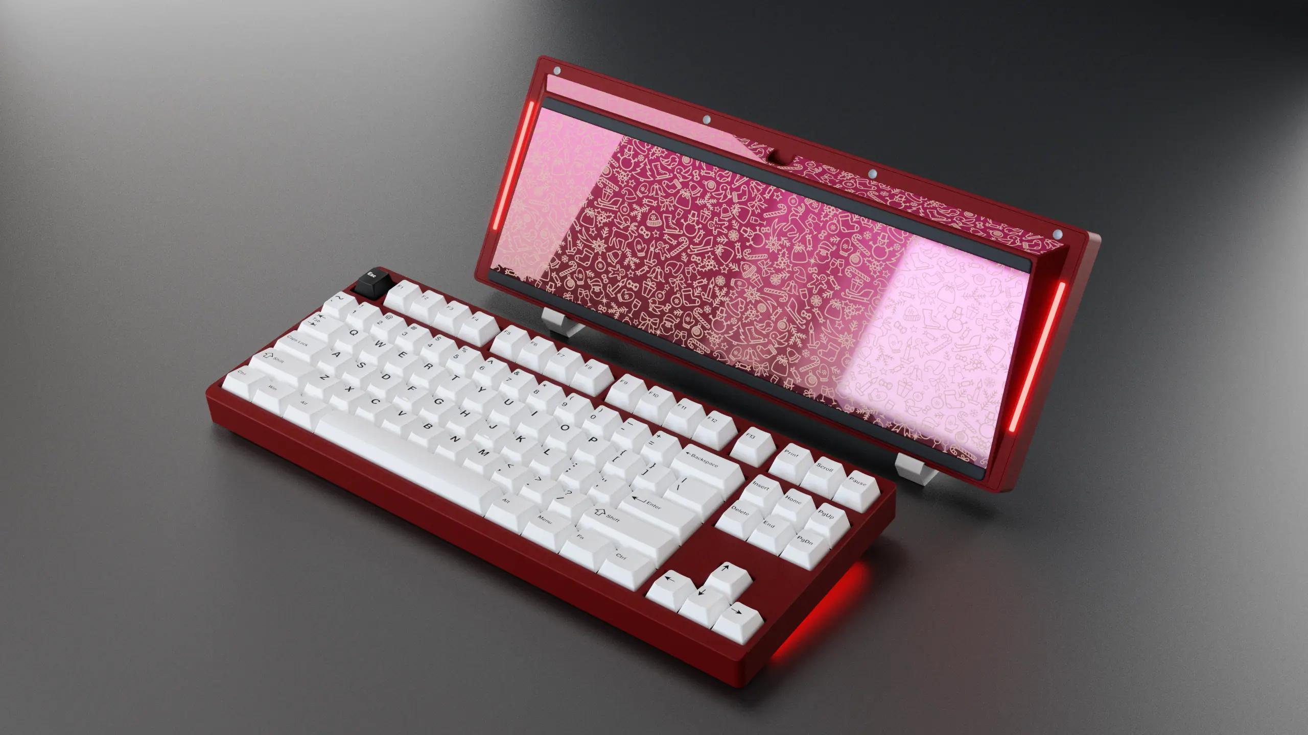 Meletrix ZOOM XMas Edition Mechanical Keyboard - Main Image