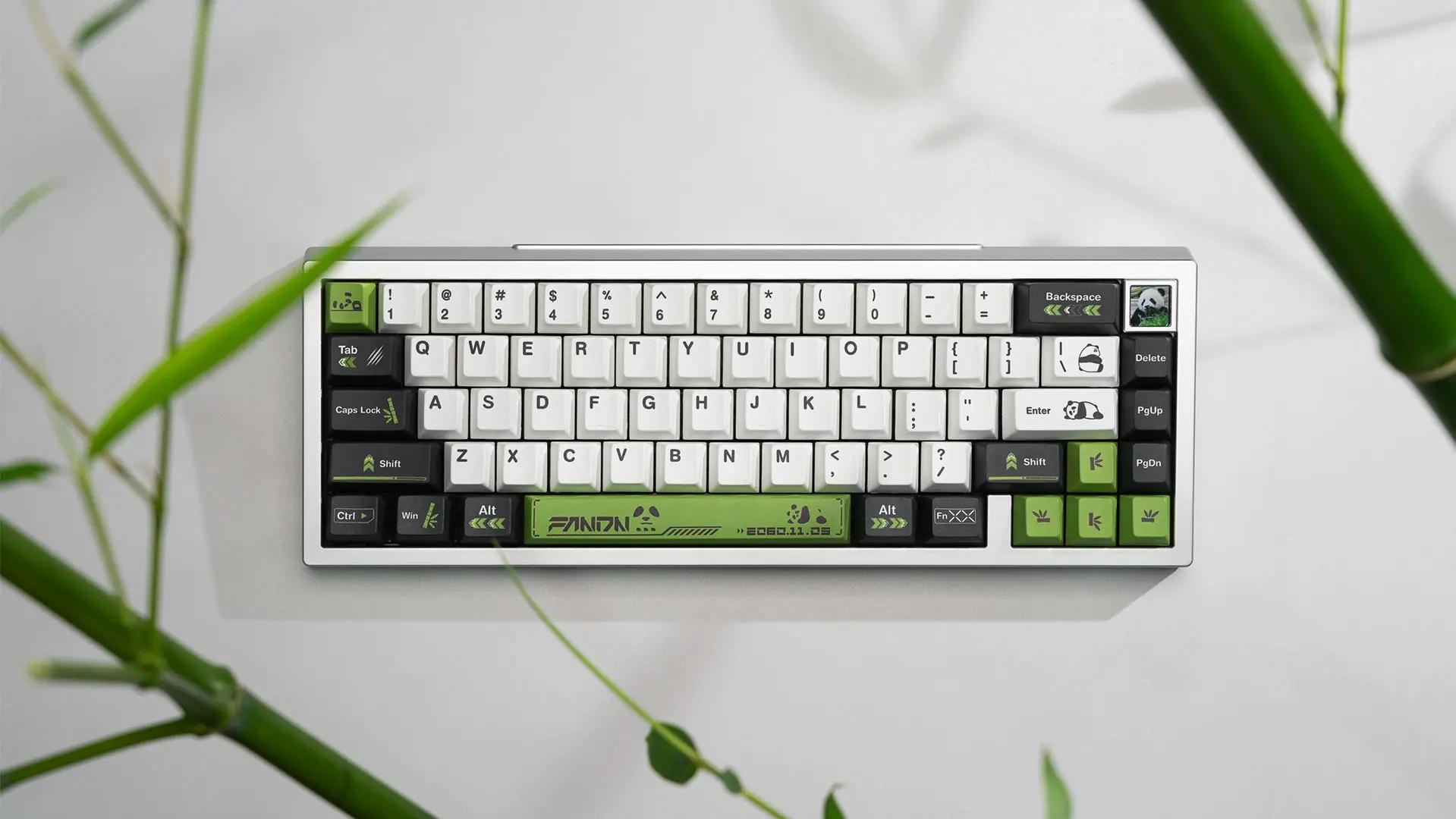Meletrix Zoom65 V3 Panda Edition Mechanical Keyboard - Thumbnail 3