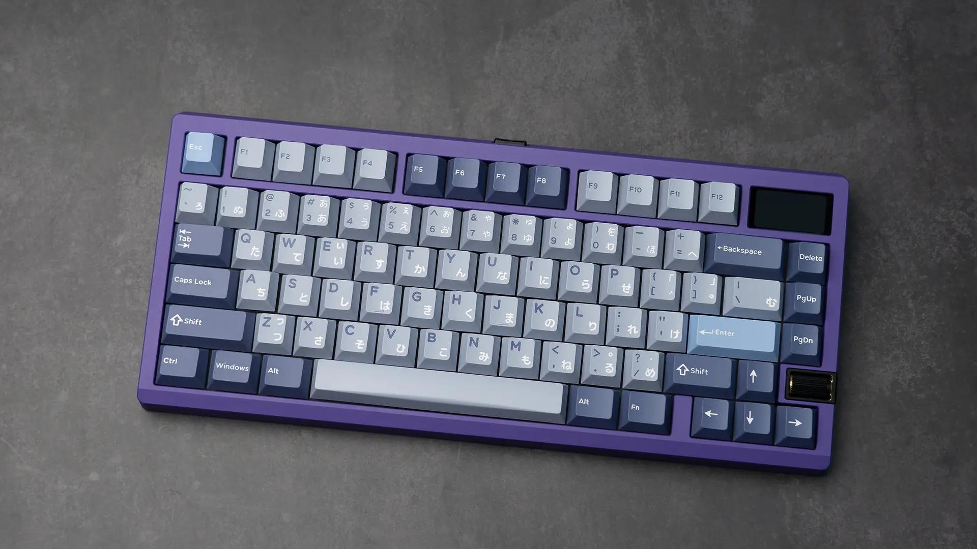 Meletrix Zoom75 TIGA Grape Mechanical Keyboard - Main Image