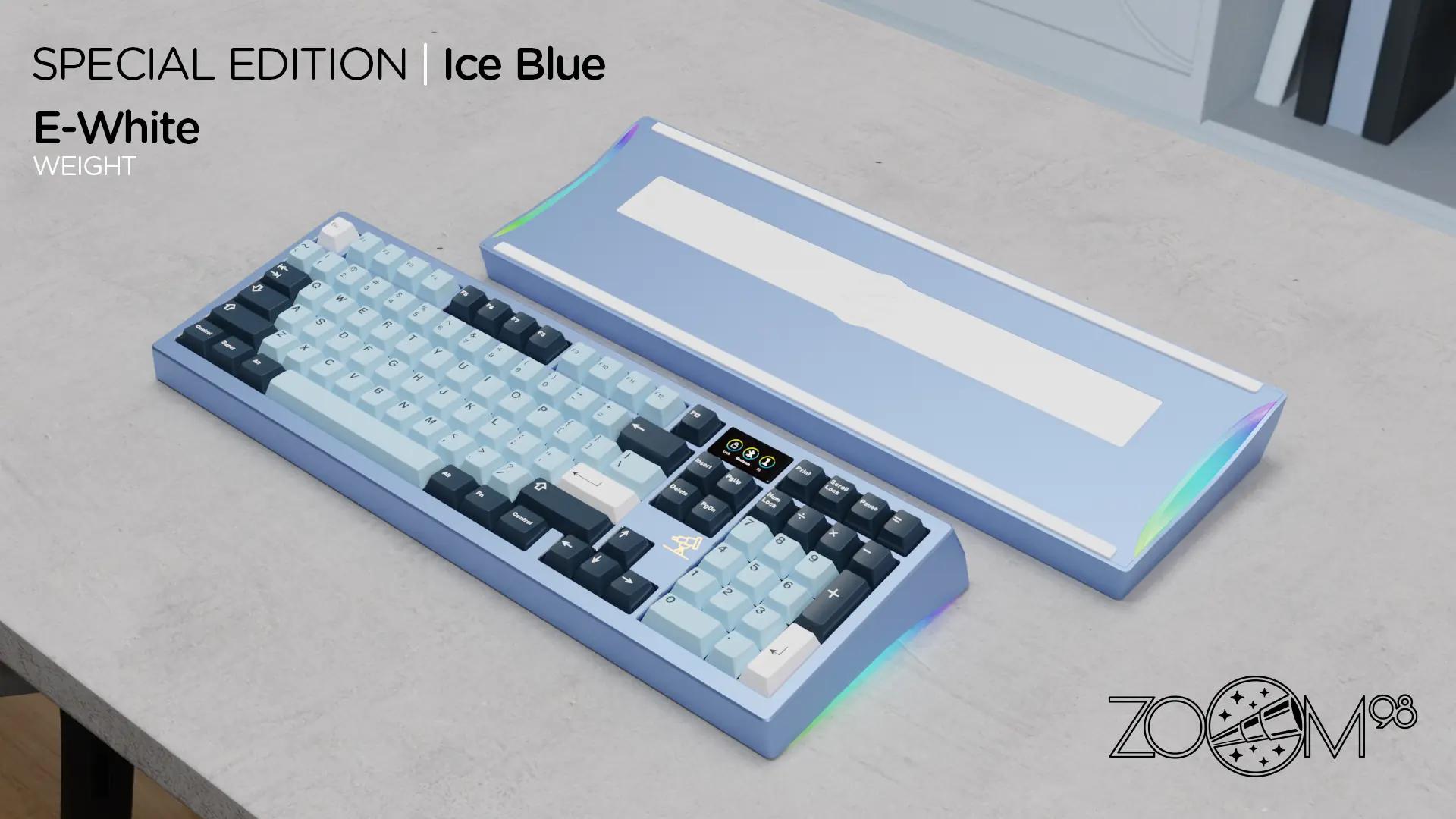Meletrix Zoom98 SE Ice Mechanical Keyboard - Main Image