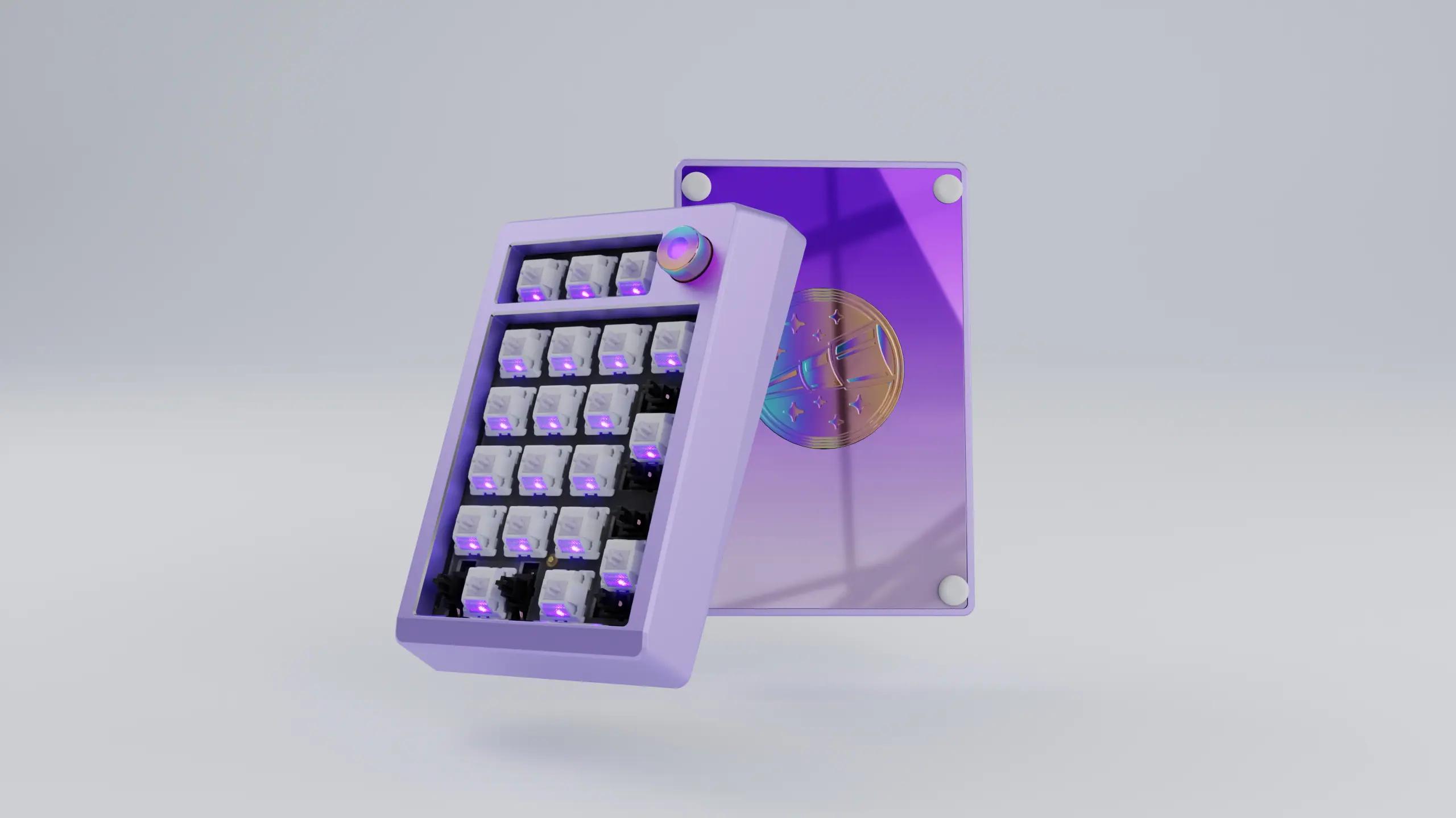 Meletrix ZoomPad KLE Mechanical Keyboard - Thumbnail 2