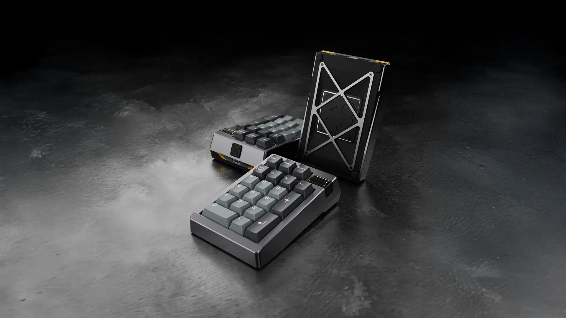Meletrix ZoomPad TIGA Gunmetal Mechanical Keyboard - Main Image