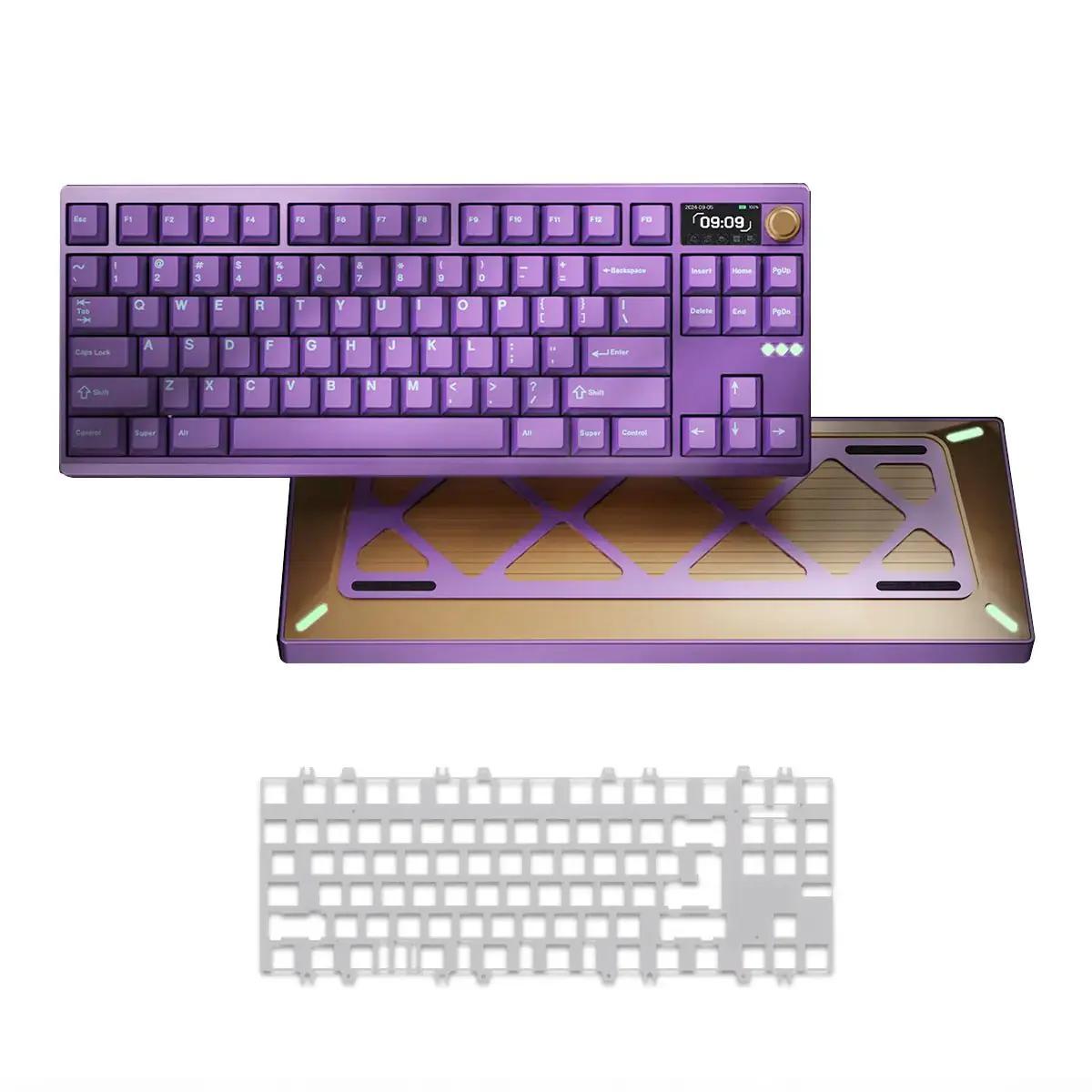 Meletrix Zoom DYNA Eggplant Mechanical Keyboard - Main Image