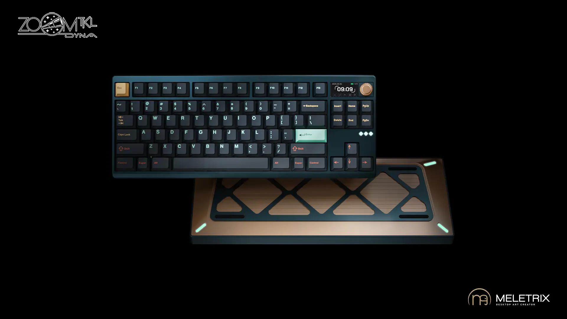 Meletrix Zoom DYNA Ink Mechanical Keyboard - Thumbnail 2