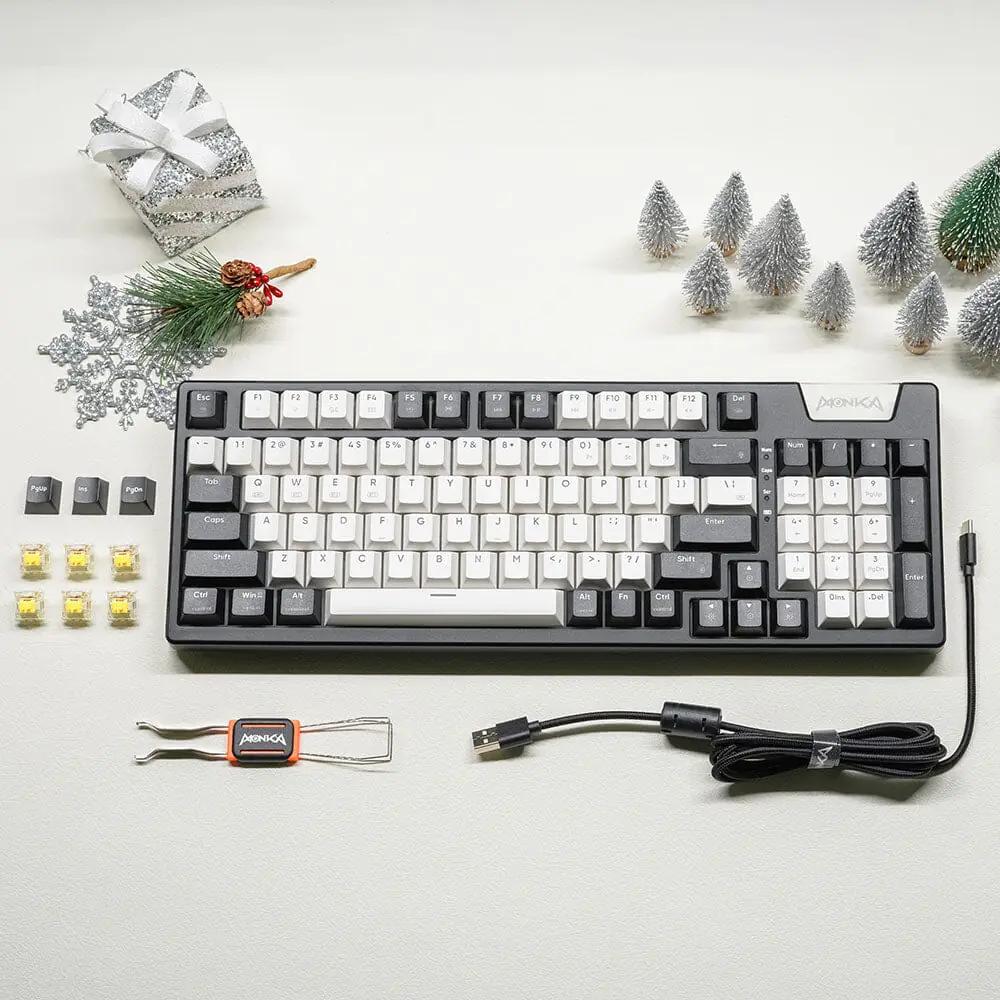 Monka AE98 Mechanical Keyboard - Thumbnail 2