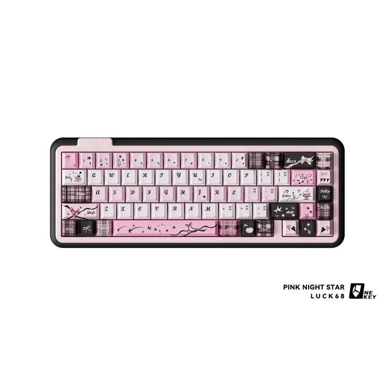 NE Key Luck68 Ballcatched Mechanical Keyboard - Thumbnail 2