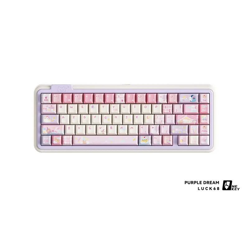 NE Key Luck68 Ballcatched Mechanical Keyboard - Thumbnail 3