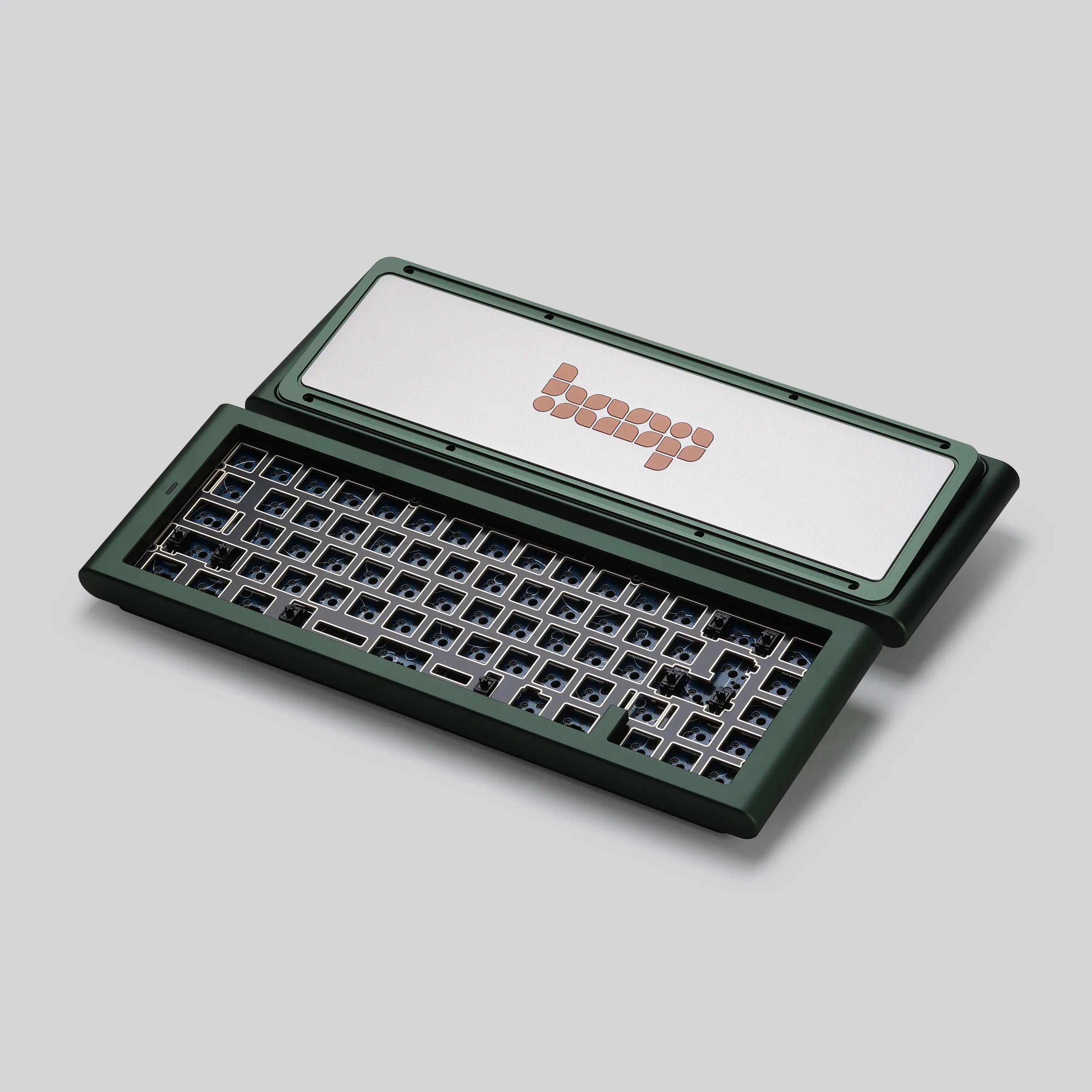 PBTfans Boop redux Neon R2 Glitter Base Mechanical Keyboard - Thumbnail 4