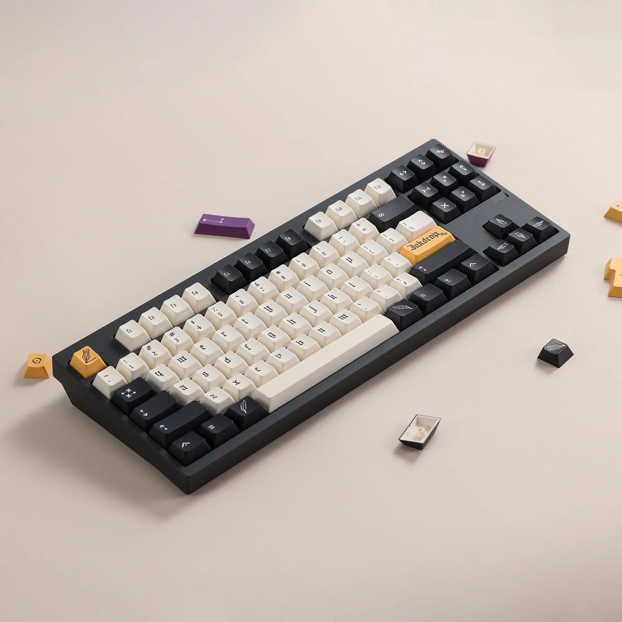 PBTfans KBD8X MKIII Inkdrop Mechanical Keyboard - Thumbnail 4