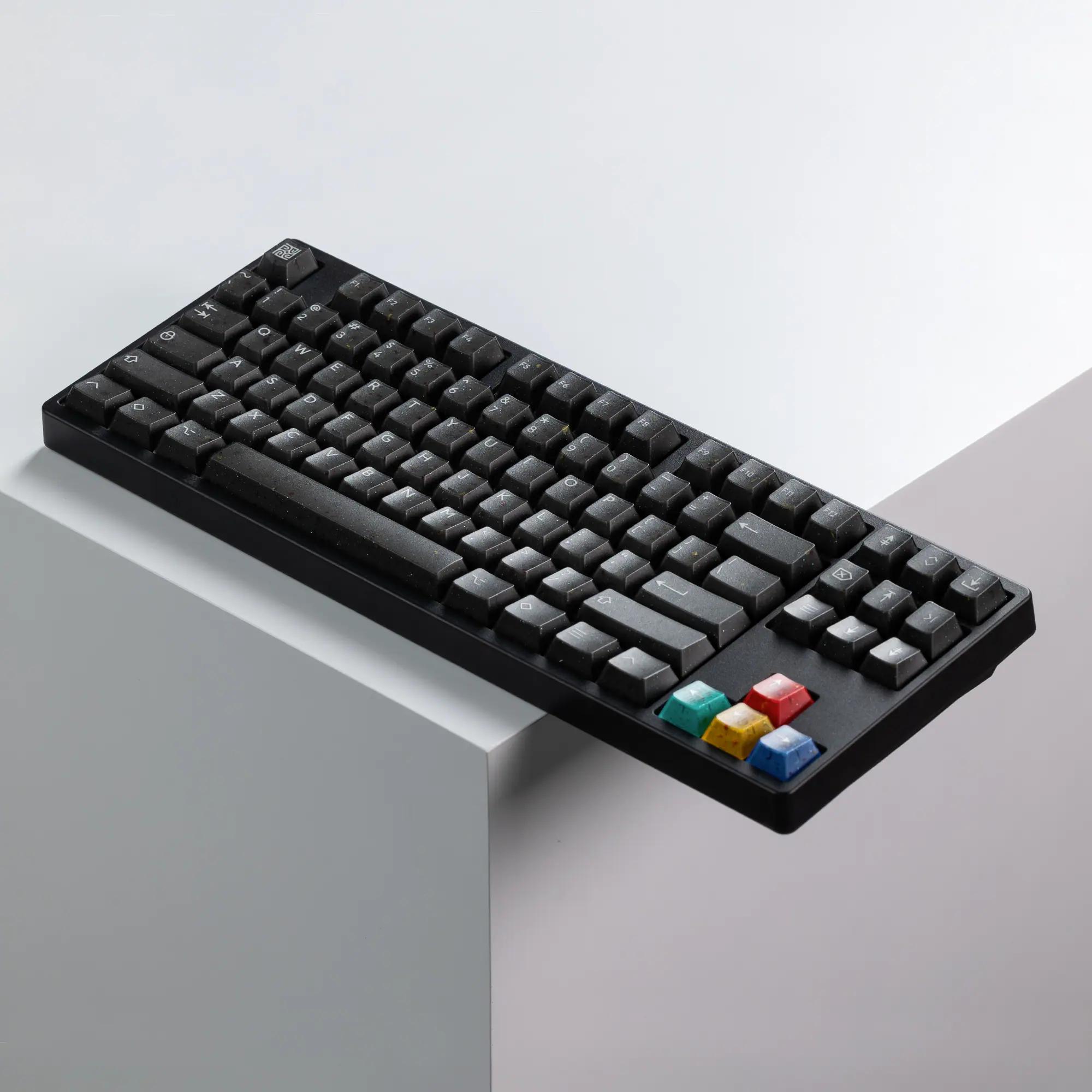 PBTfans Tiger Lite Neon R2 Base glitter Mechanical Keyboard - Main Image