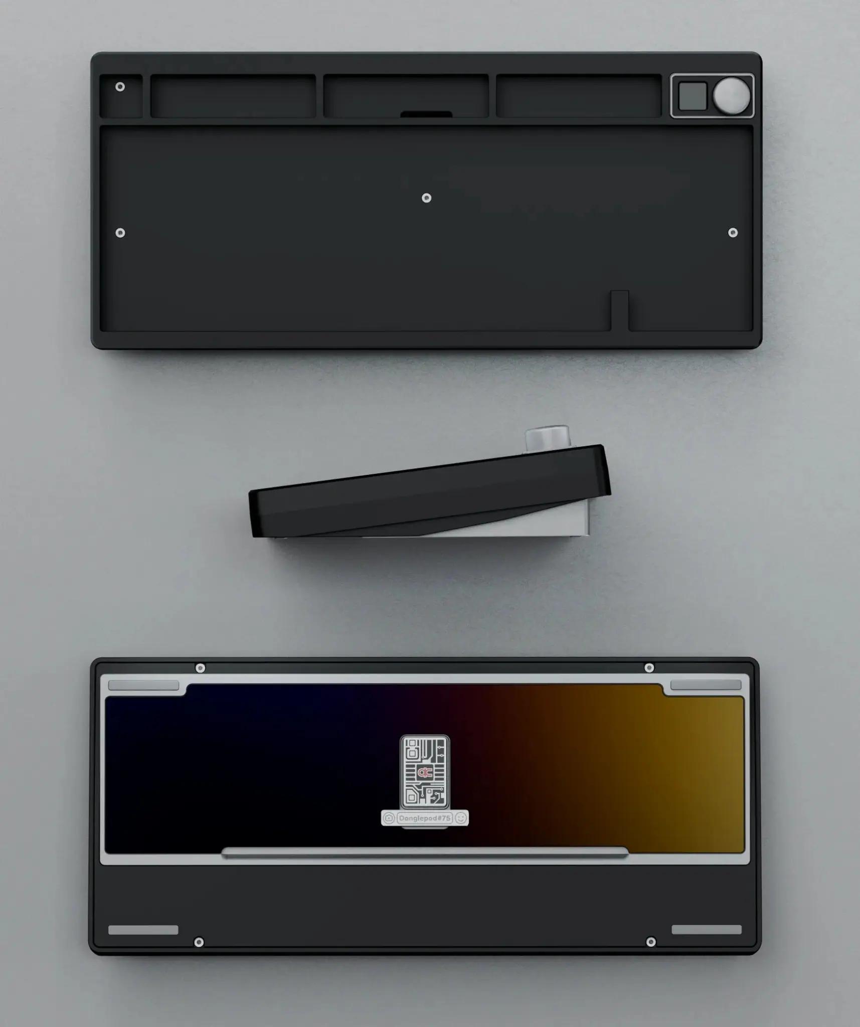 Qwertykeys QK75N ISOANSI Mechanical Keyboard - Main Image