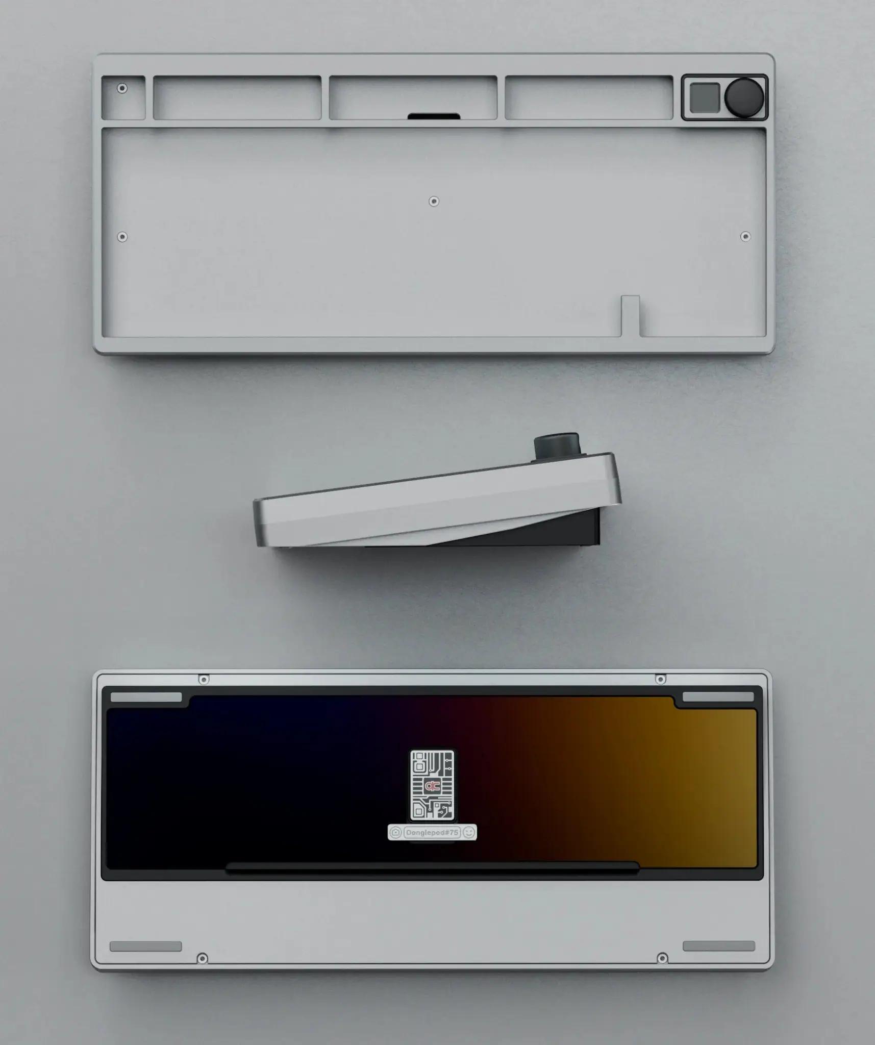 Qwertykeys QK75N ISOANSI Mechanical Keyboard - Thumbnail 2