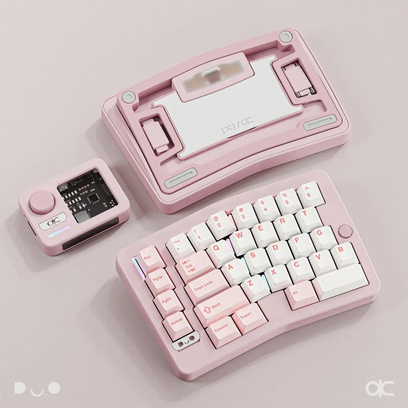 Qwertykeys QK Alice Duo Ergonomic Alice Mechanical Keyboard - Thumbnail 3