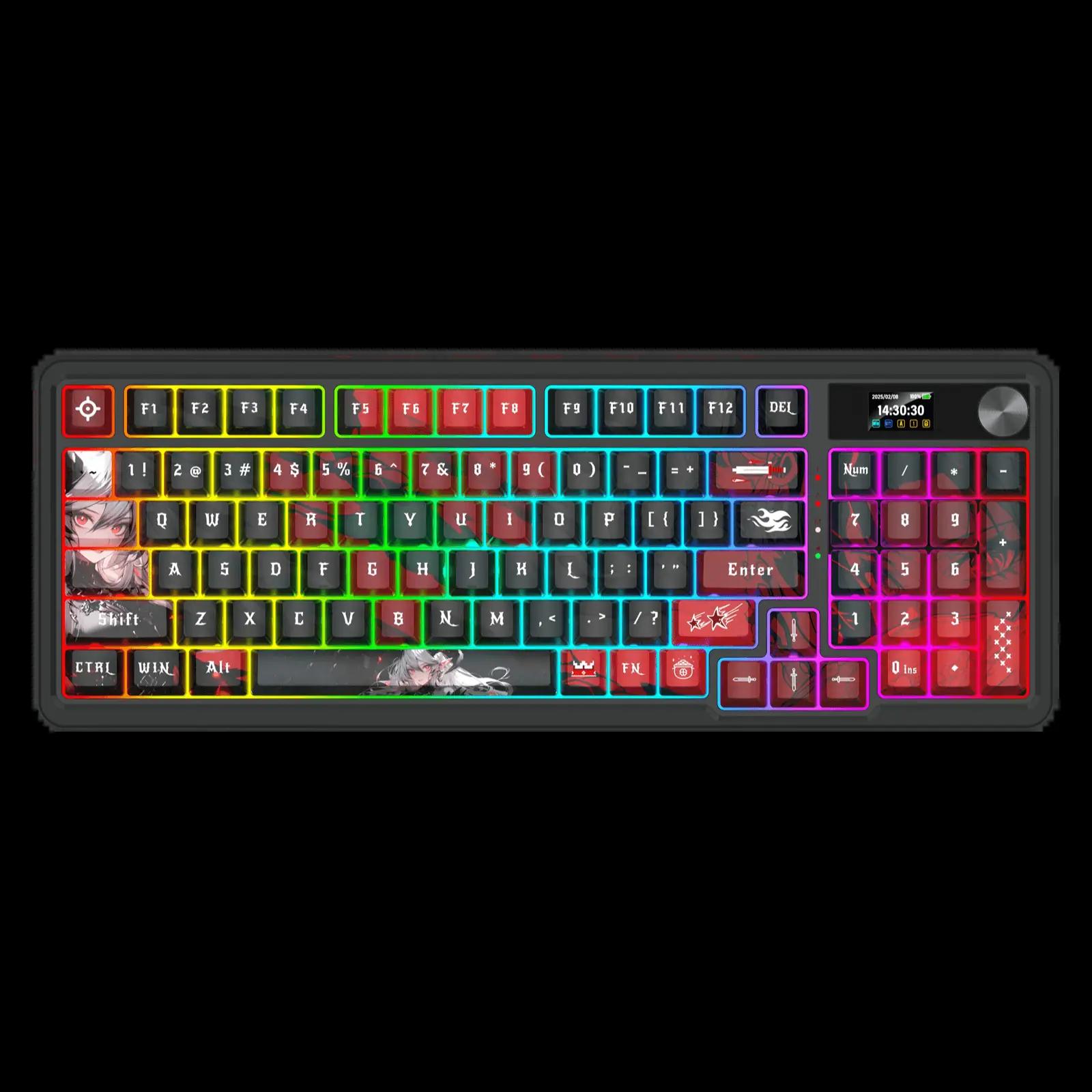 Redragon ARTEMIS K719 Pro Anime Mechanical Keyboard - Main Image