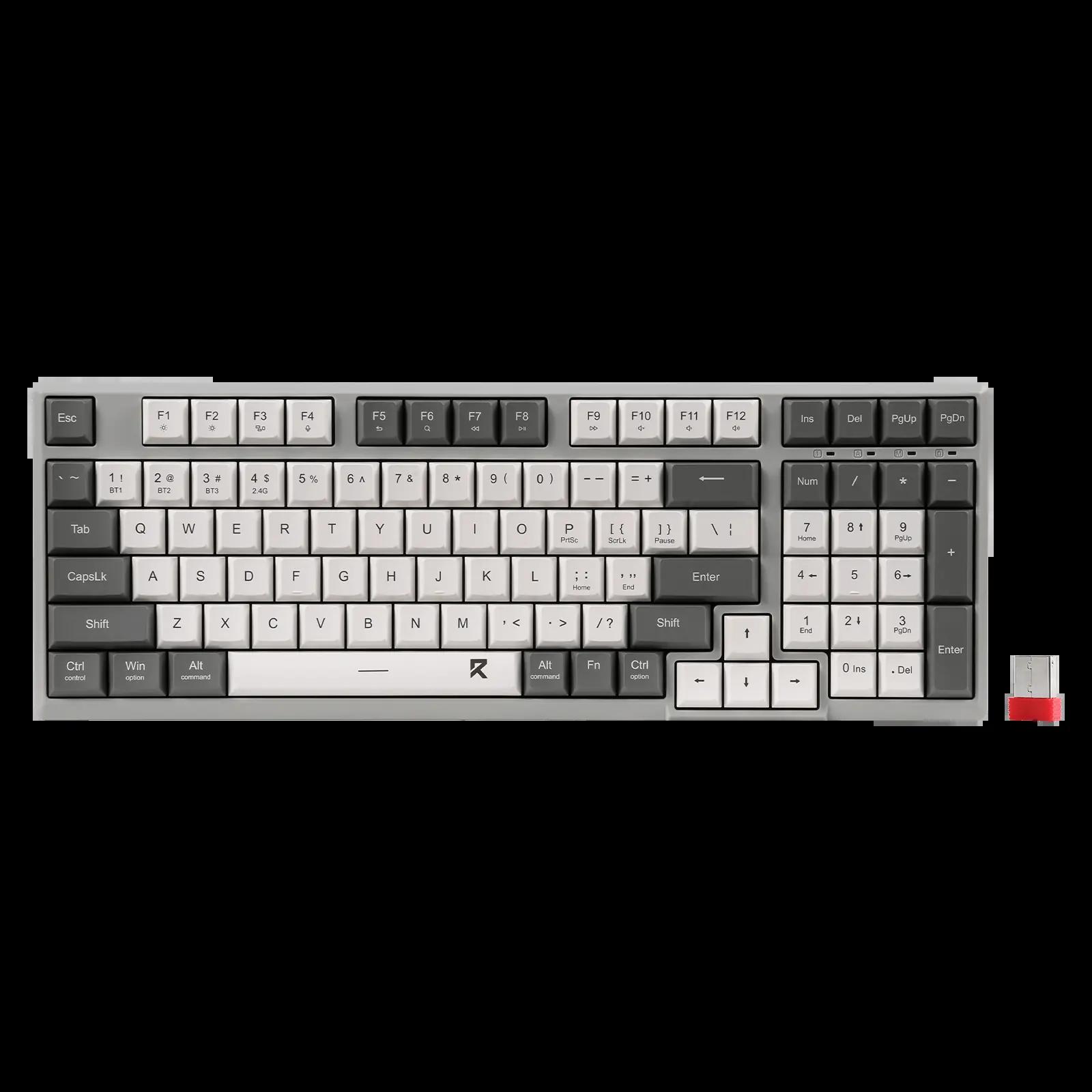 Redragon BK7114 Scissor Low Profile Slim Mechanical Keyboard - Thumbnail 2