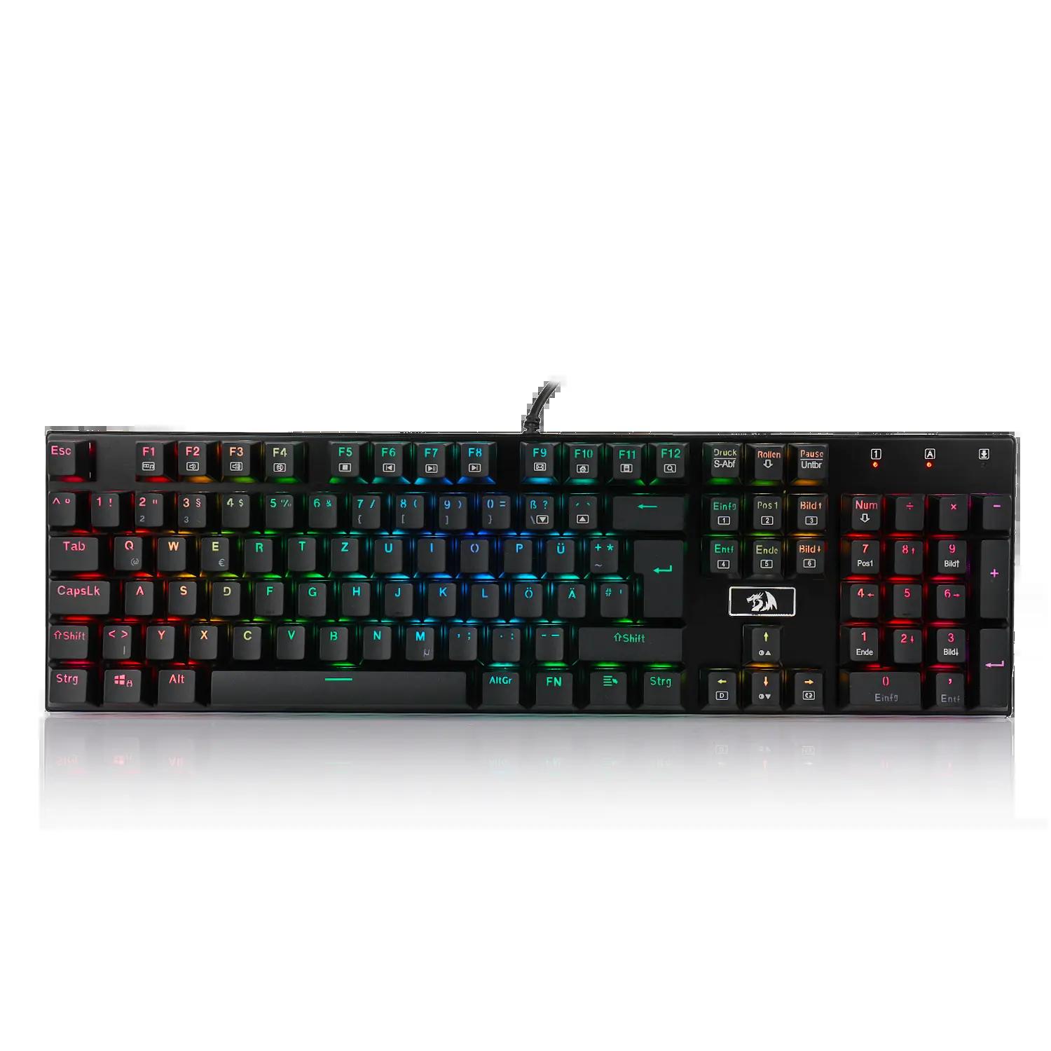 Redragon DEVARAJAS K556 QWERTZ DE Mechanical Keyboard - Main Image