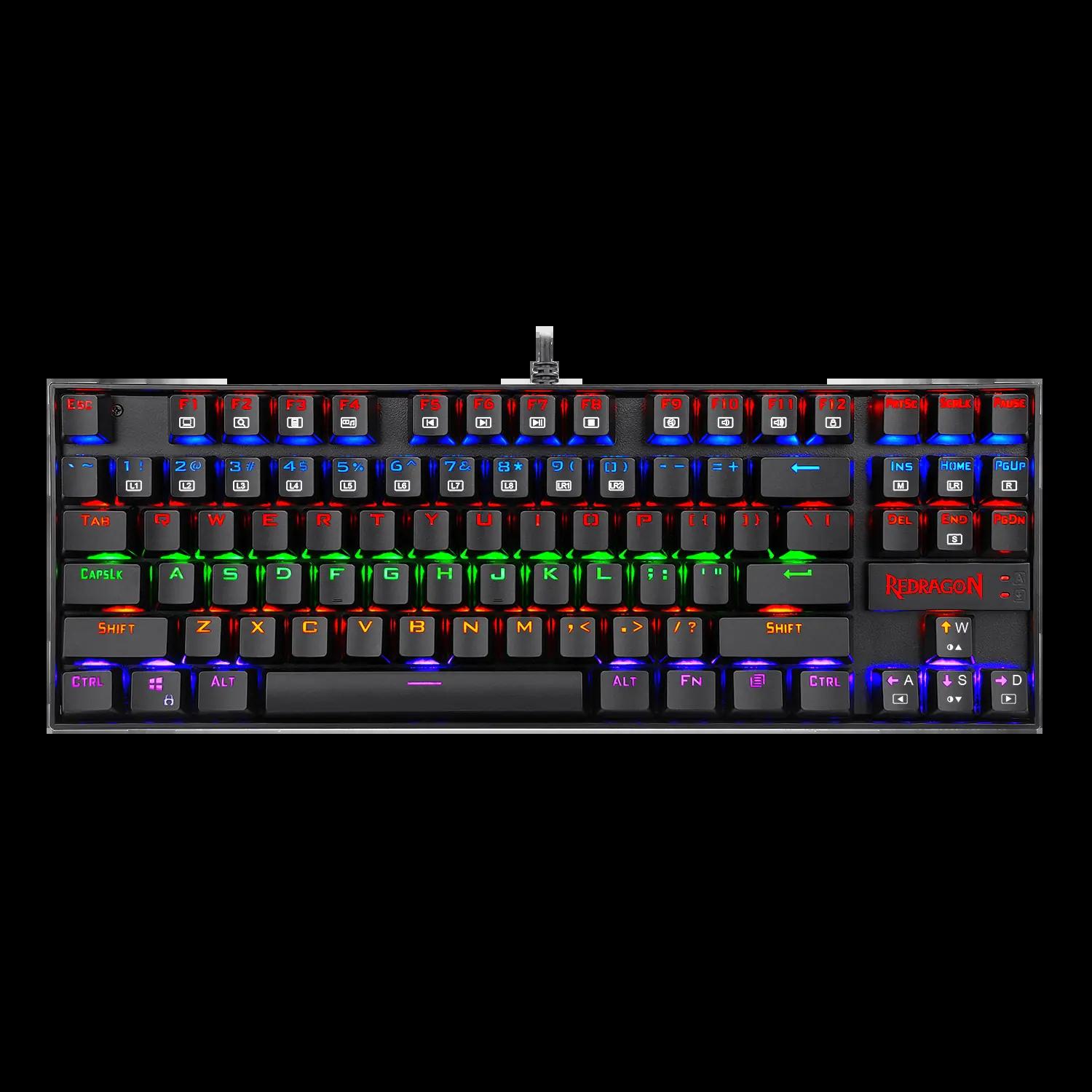 Redragon KUMARA K552 Rainbow Mechanical Keyboard - Main Image