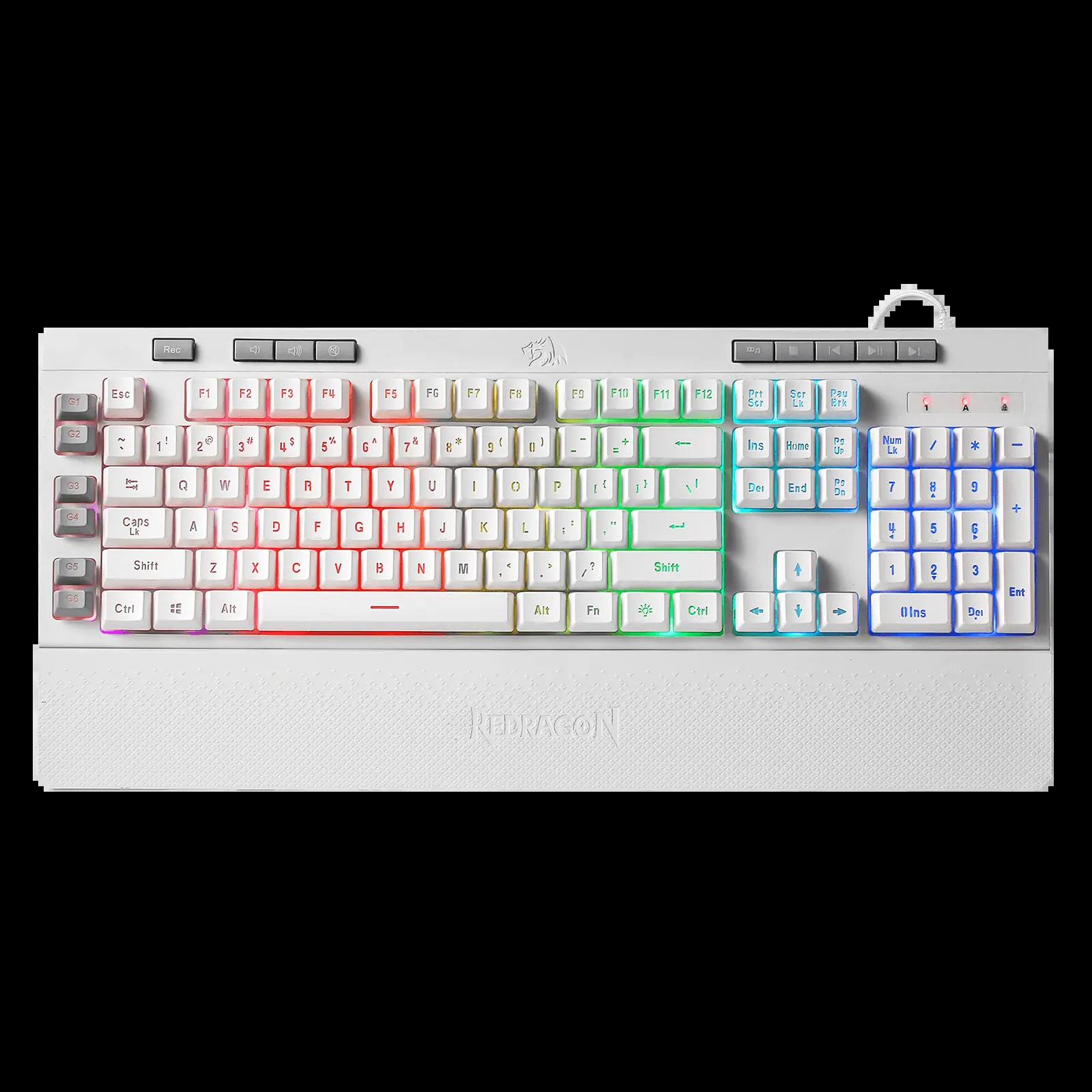 Redragon SHIVA K512 Membrane Mechanical Keyboard - Thumbnail 2