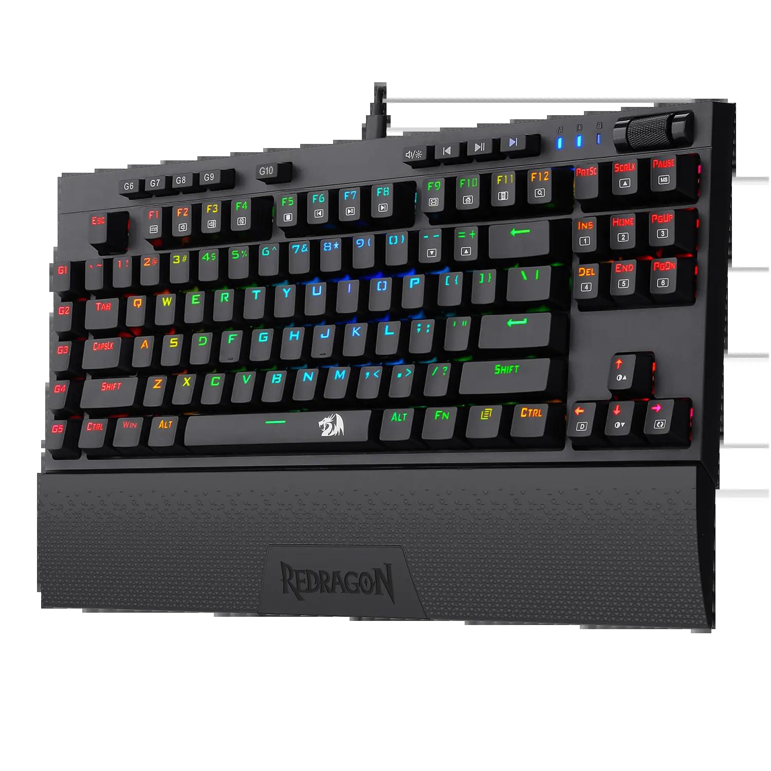 Redragon VISHNU K596 Mechanical Keyboard - Main Image