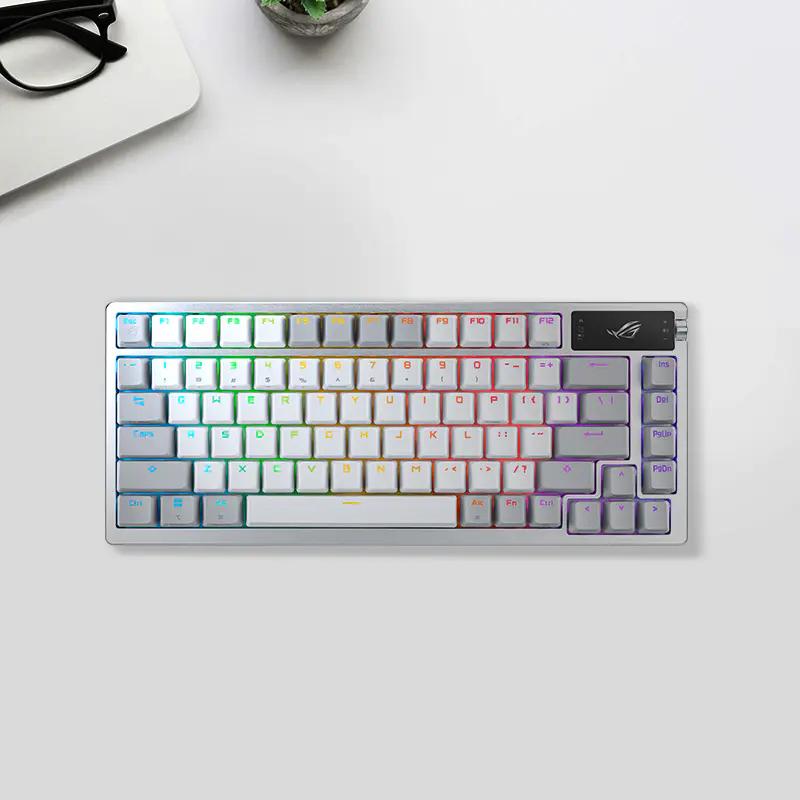 Rog Azoth OLED Mechanical Keyboard - Thumbnail 2