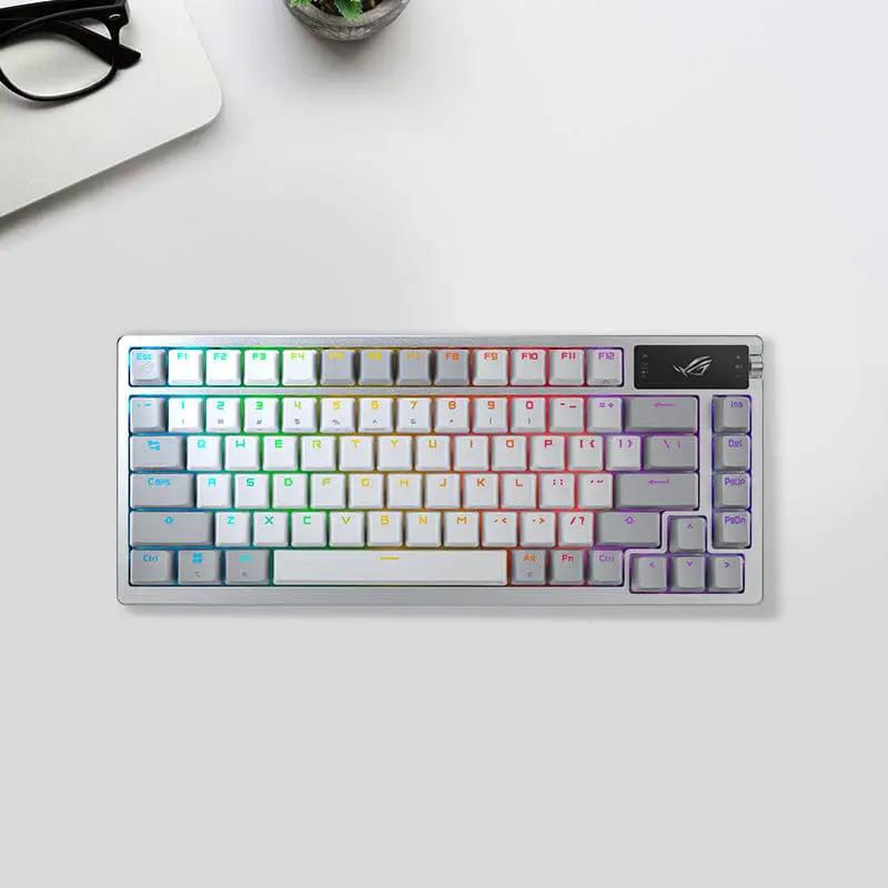 Rog Azoth OLED Mechanical Keyboard - Thumbnail 2