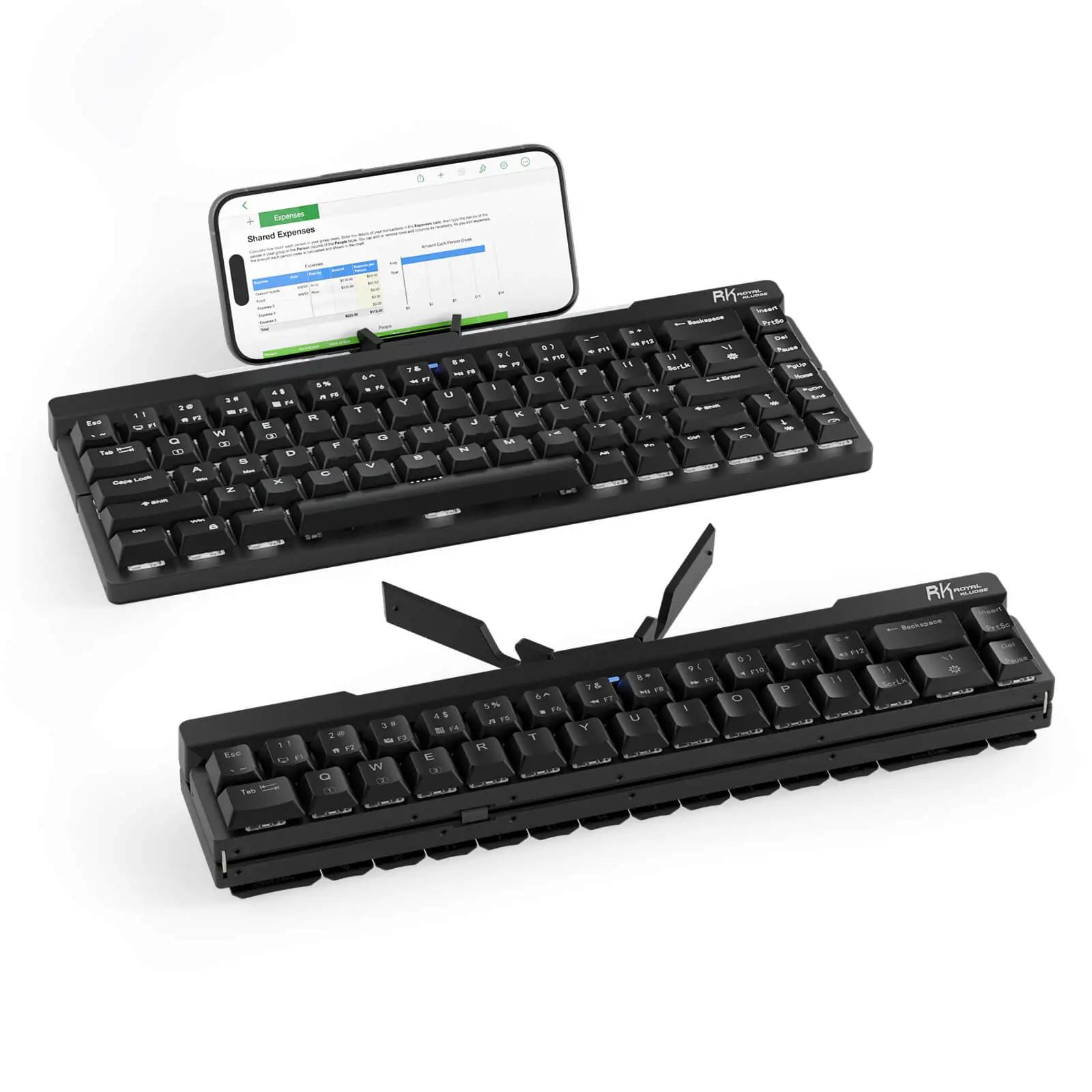 Royal Kludge F68 Foldable Mechanical Keyboard - Thumbnail 2