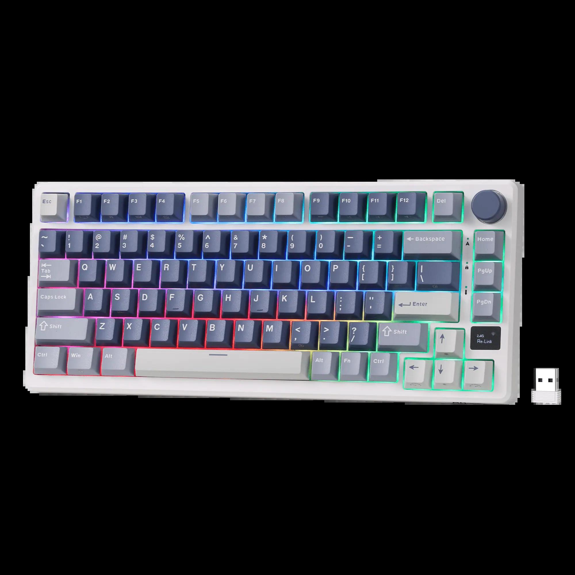 Royal Kludge M75 Color Mechanical Keyboard - Main Image