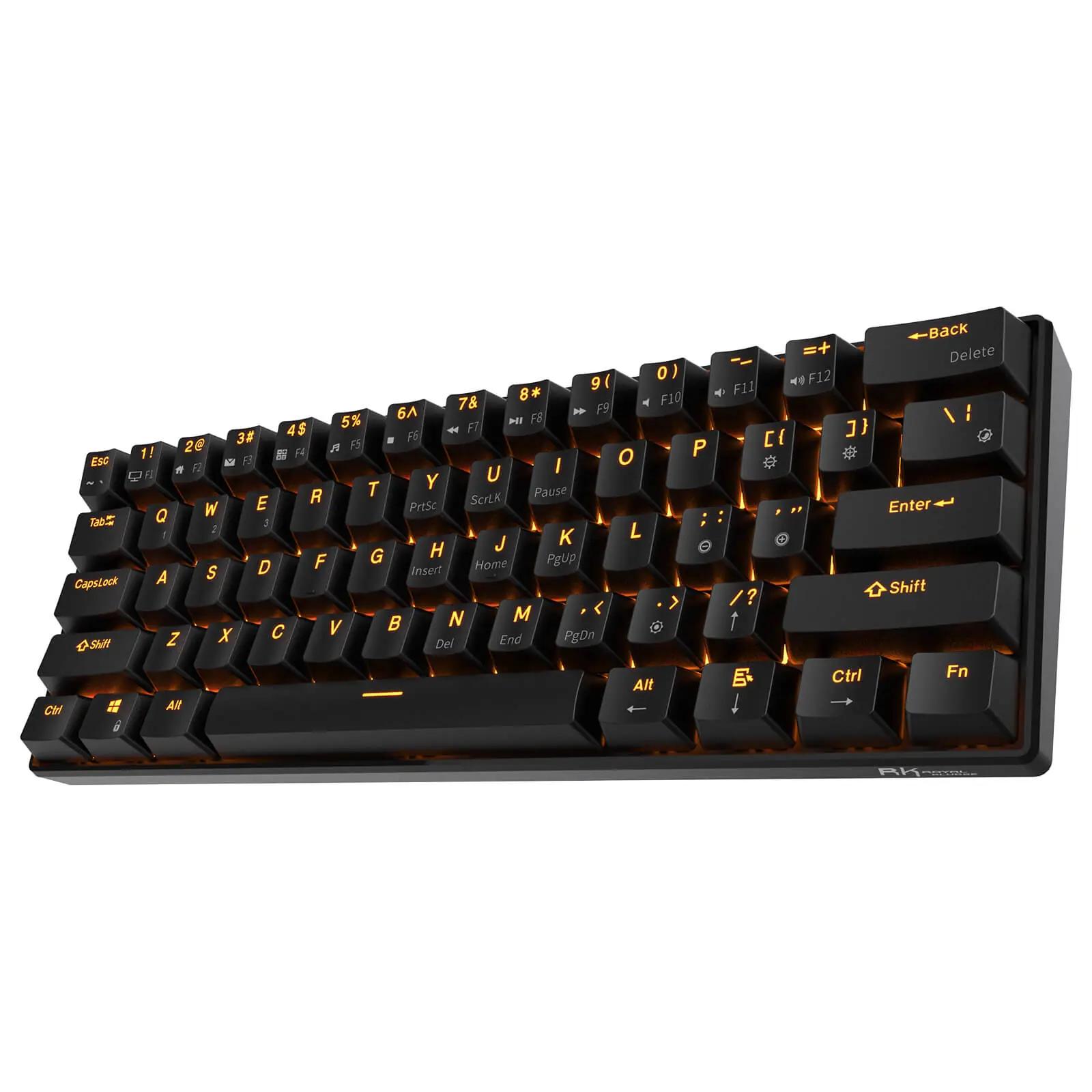Royal Kludge RK61 Single Color Mechanical Keyboard - Thumbnail 2