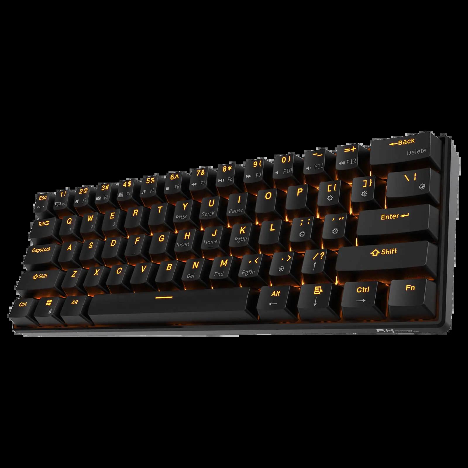 Royal Kludge RK61 Single Color Mechanical Keyboard - Thumbnail 2