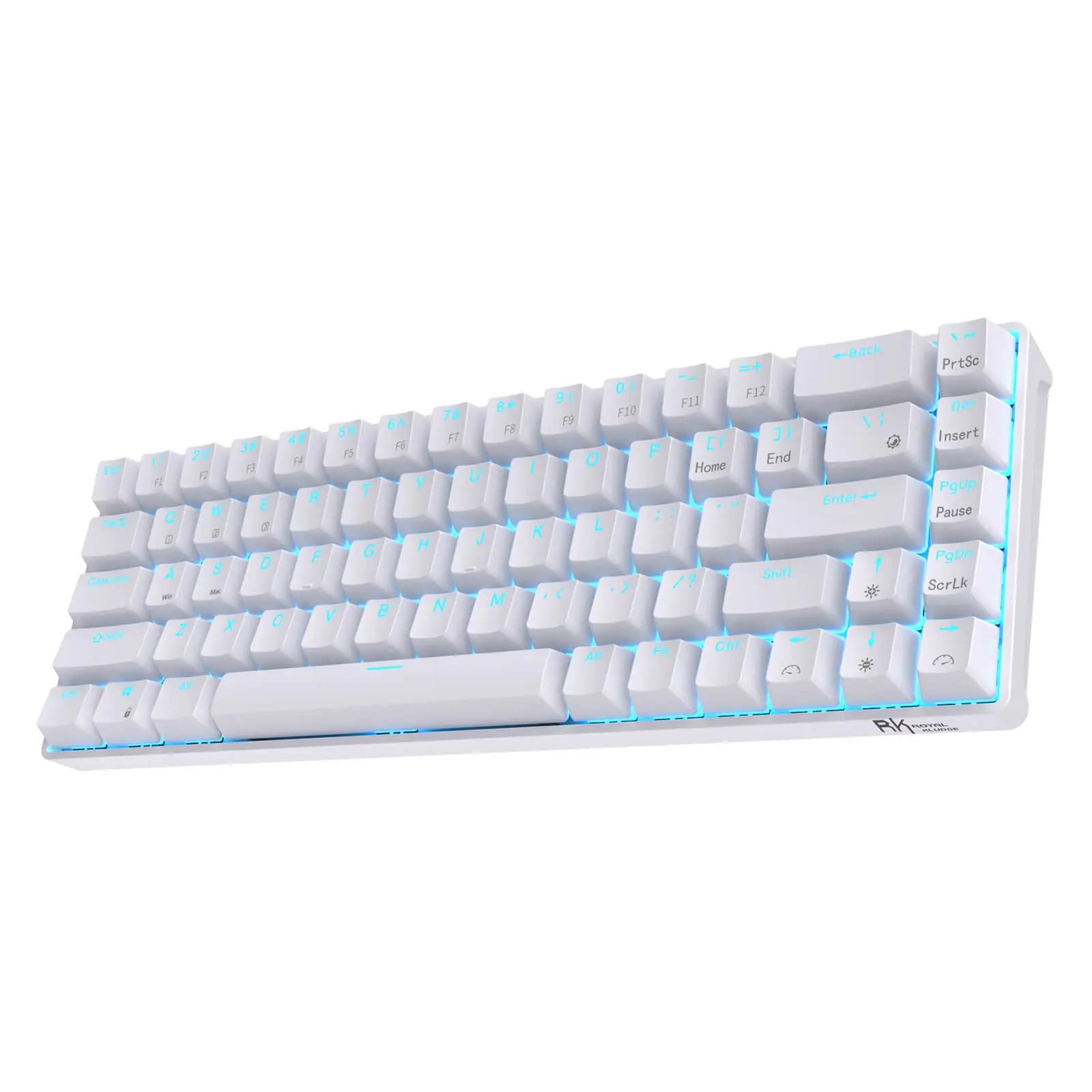 Royal Kludge RK68 Single Color Mechanical Keyboard - Main Image