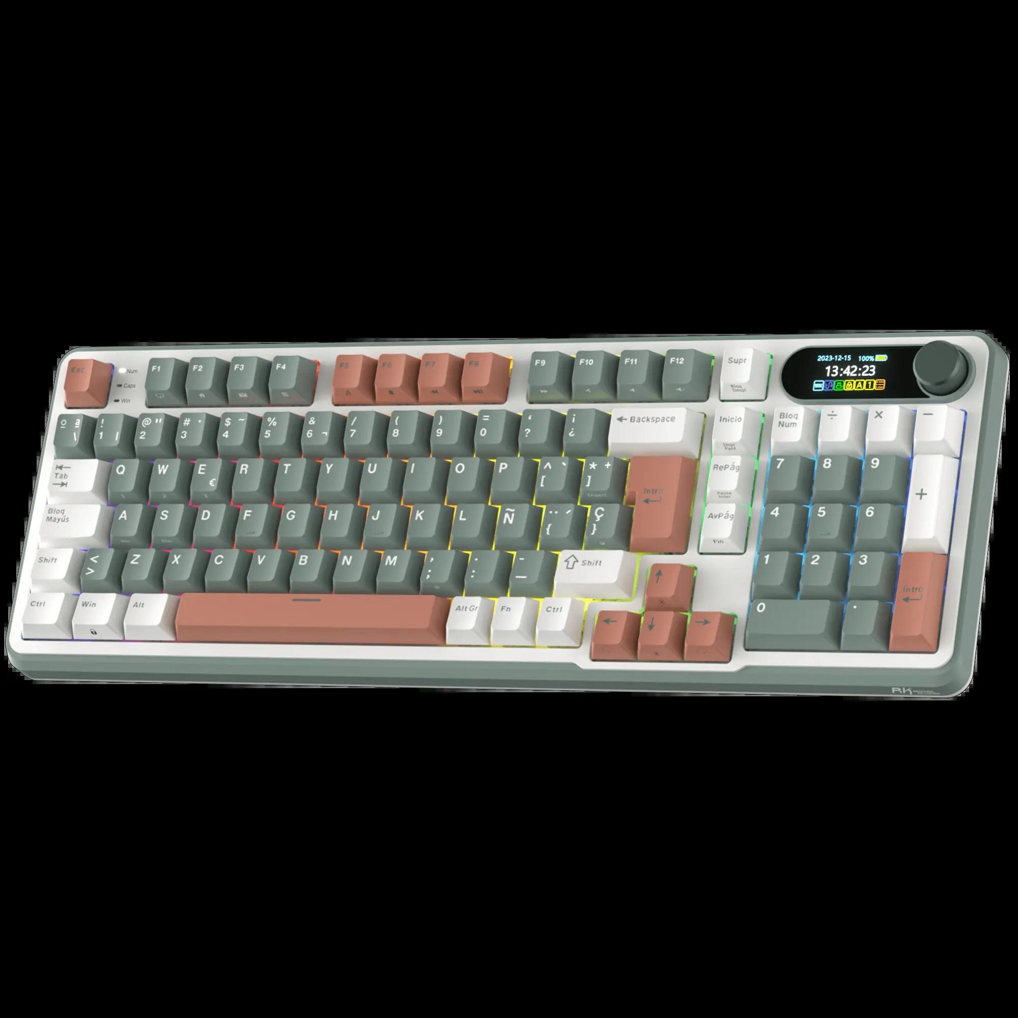 Royal Kludge S98ES Teclado Mecánico Inalámbrico QWERTY Keyboard - Main Image