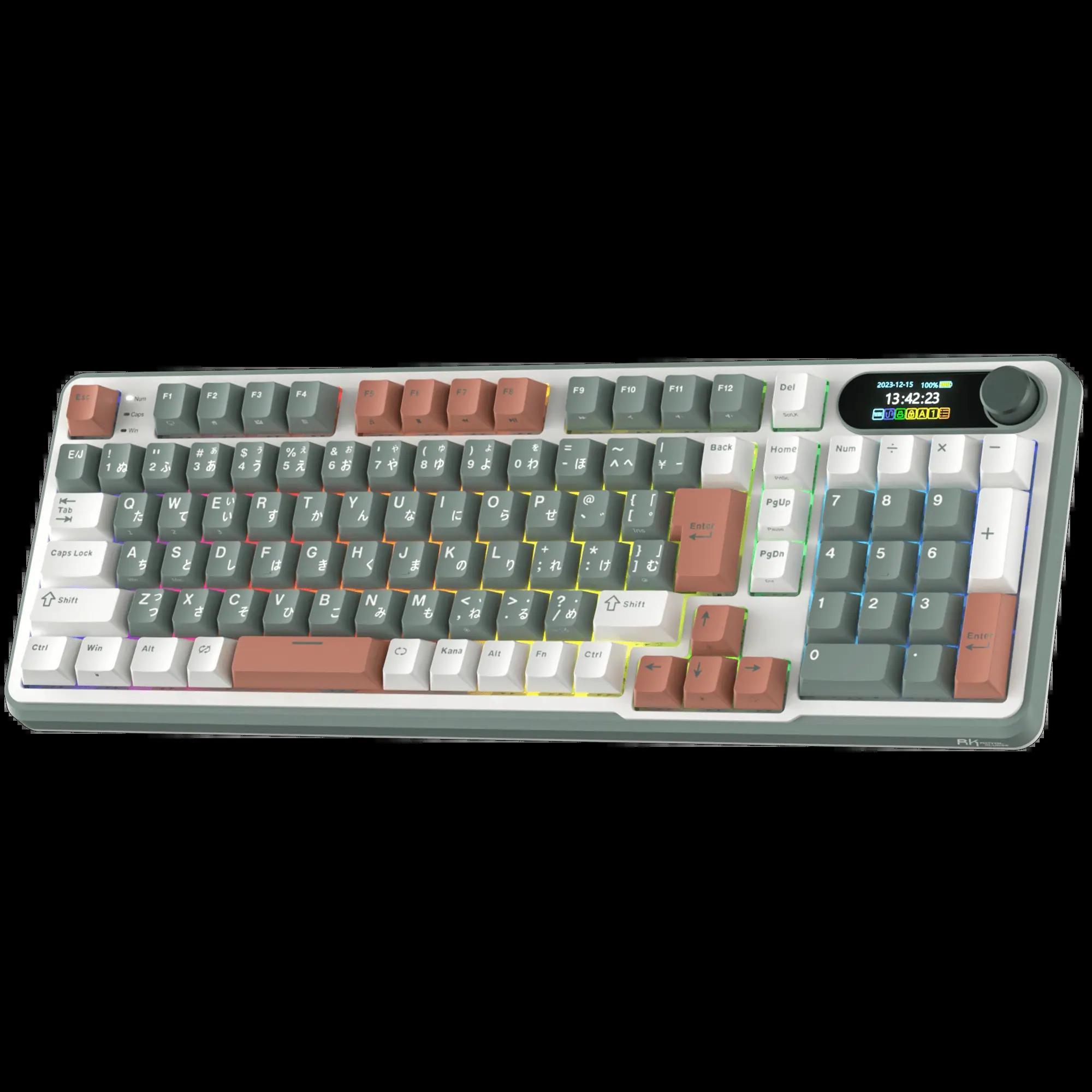 Royal Kludge S98JP 96% ワイヤレス メカニカルキーボード 配列 Mechanical Keyboard - Main Image
