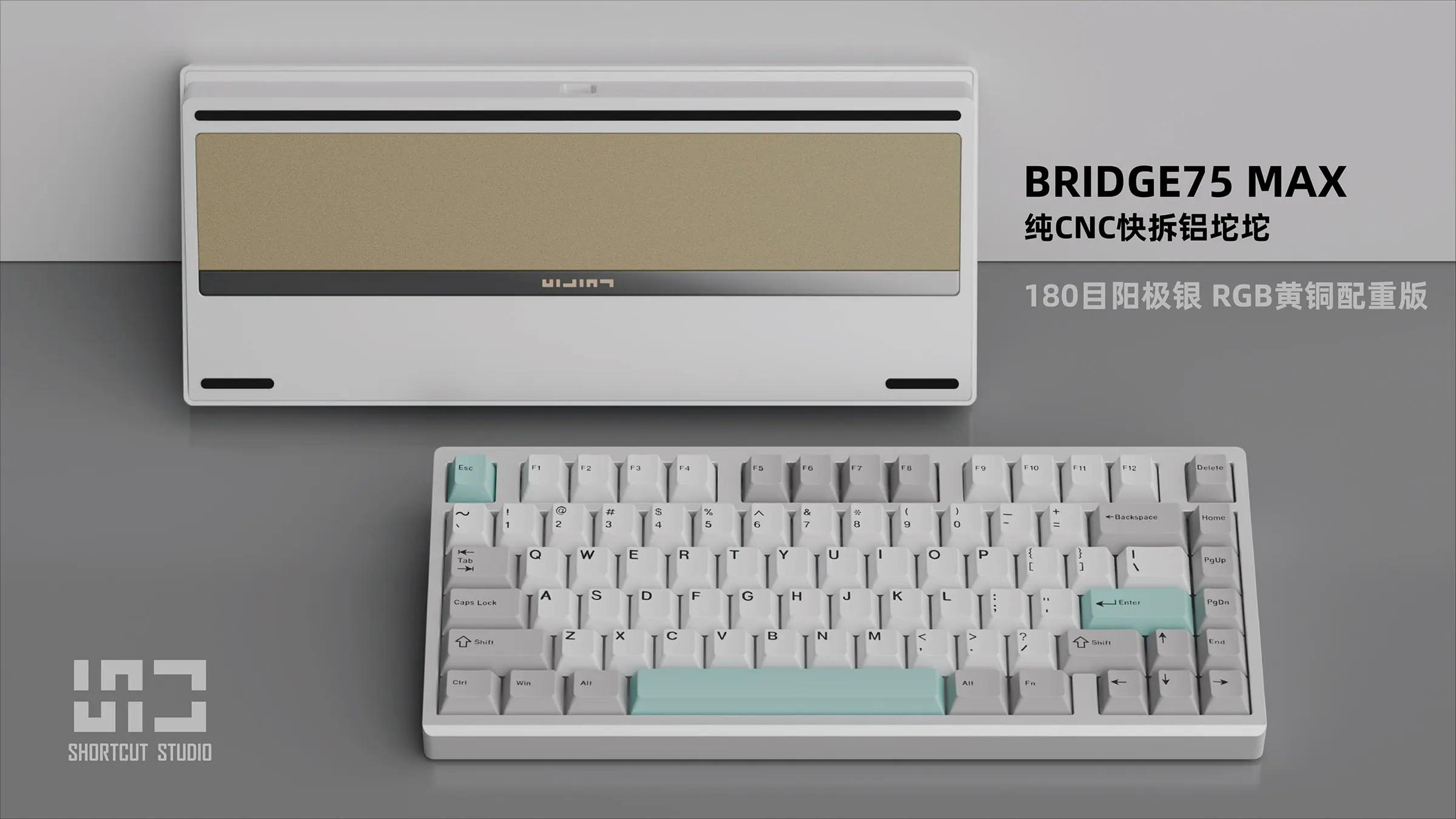 Shortcut Studio Bridge75 Max Mechanical Keyboard - Thumbnail 2