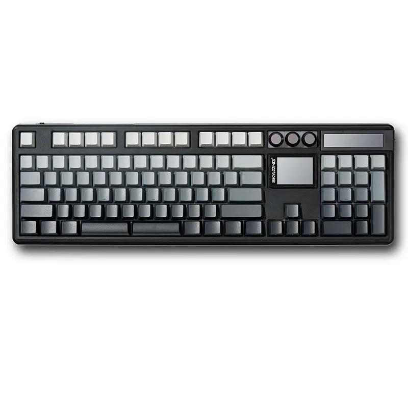 Skyloong GK104 Pro Dual Calculate 2025 Upgrade Mechanical Keyboard - Main Image