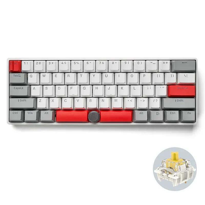 Skyloong GK61 Pro Split Spacebar Mechanical Keyboard - Thumbnail 2