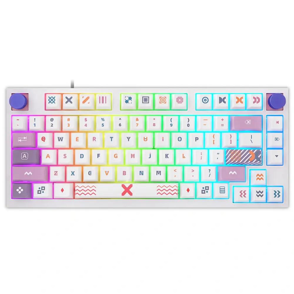 Skyloong GK75 Dual Memphis Mechanical Keyboard - Main Image