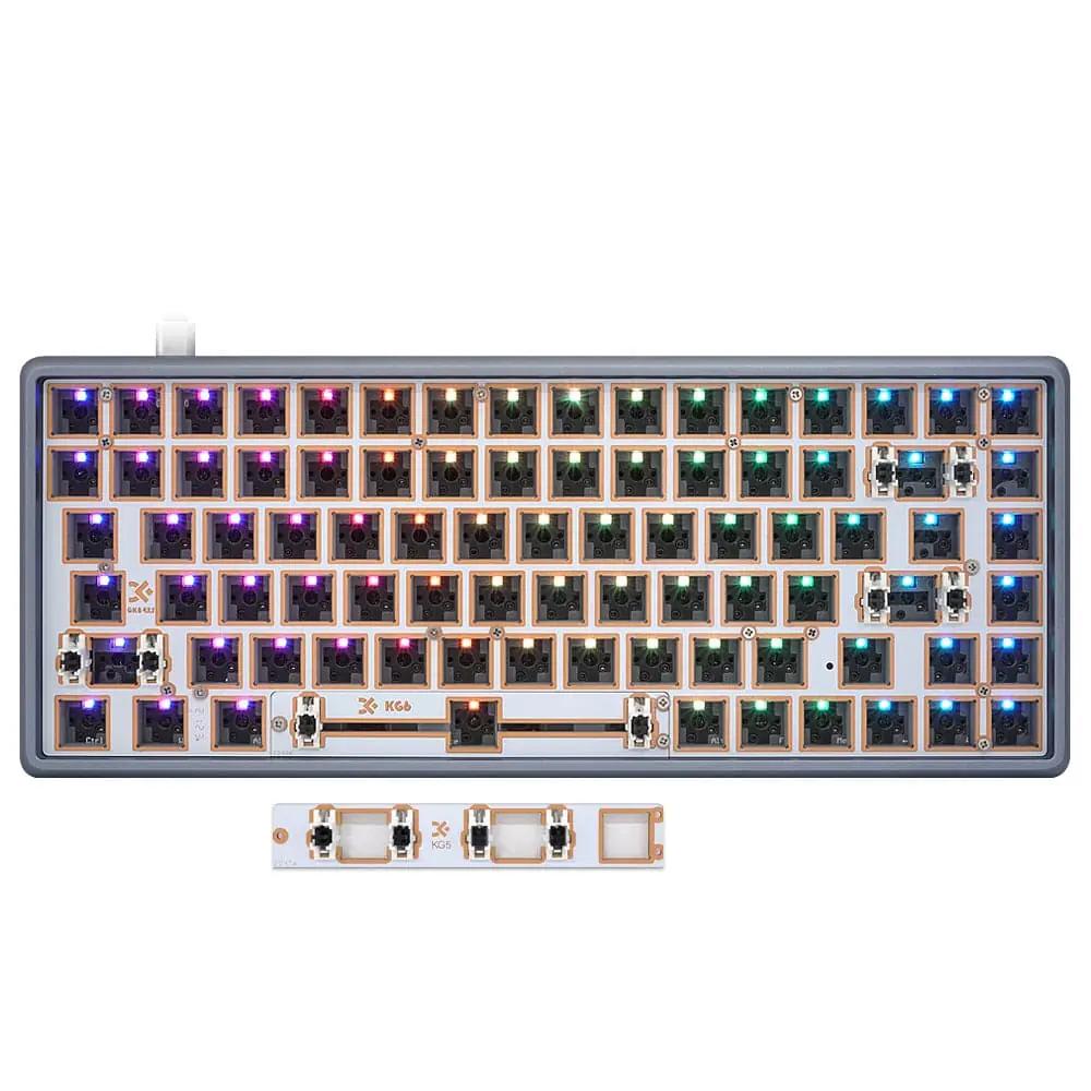 Skyloong GK84 DRUM Titanium Mechanical Keyboard - Main Image
