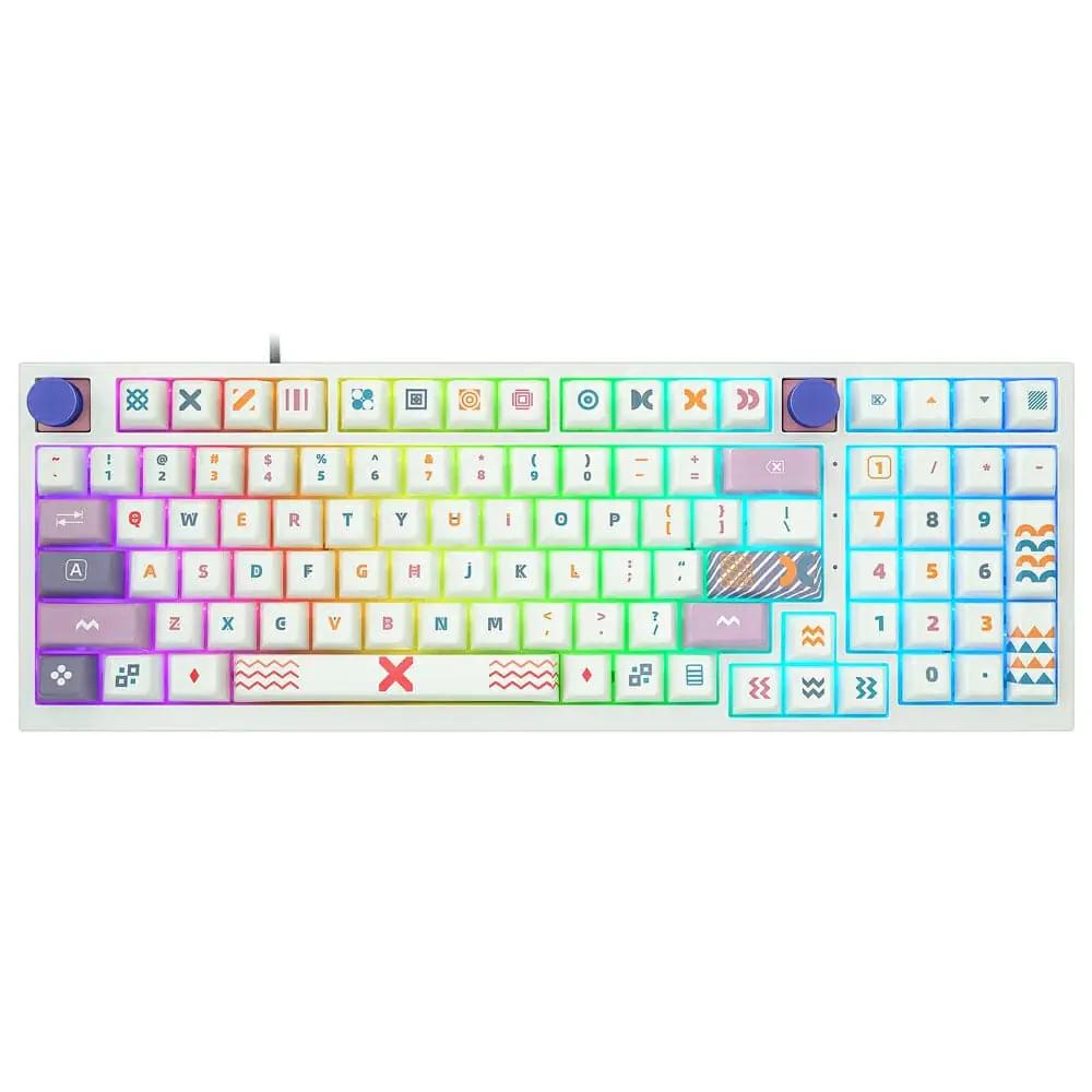 Skyloong GK980 Dual Memphis Mechanical Keyboard - Main Image
