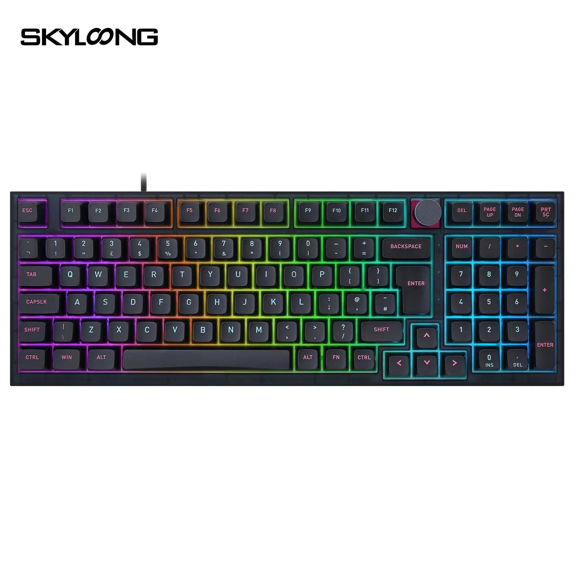 Skyloong GK980 Miami Night Mechanical Keyboard - Main Image