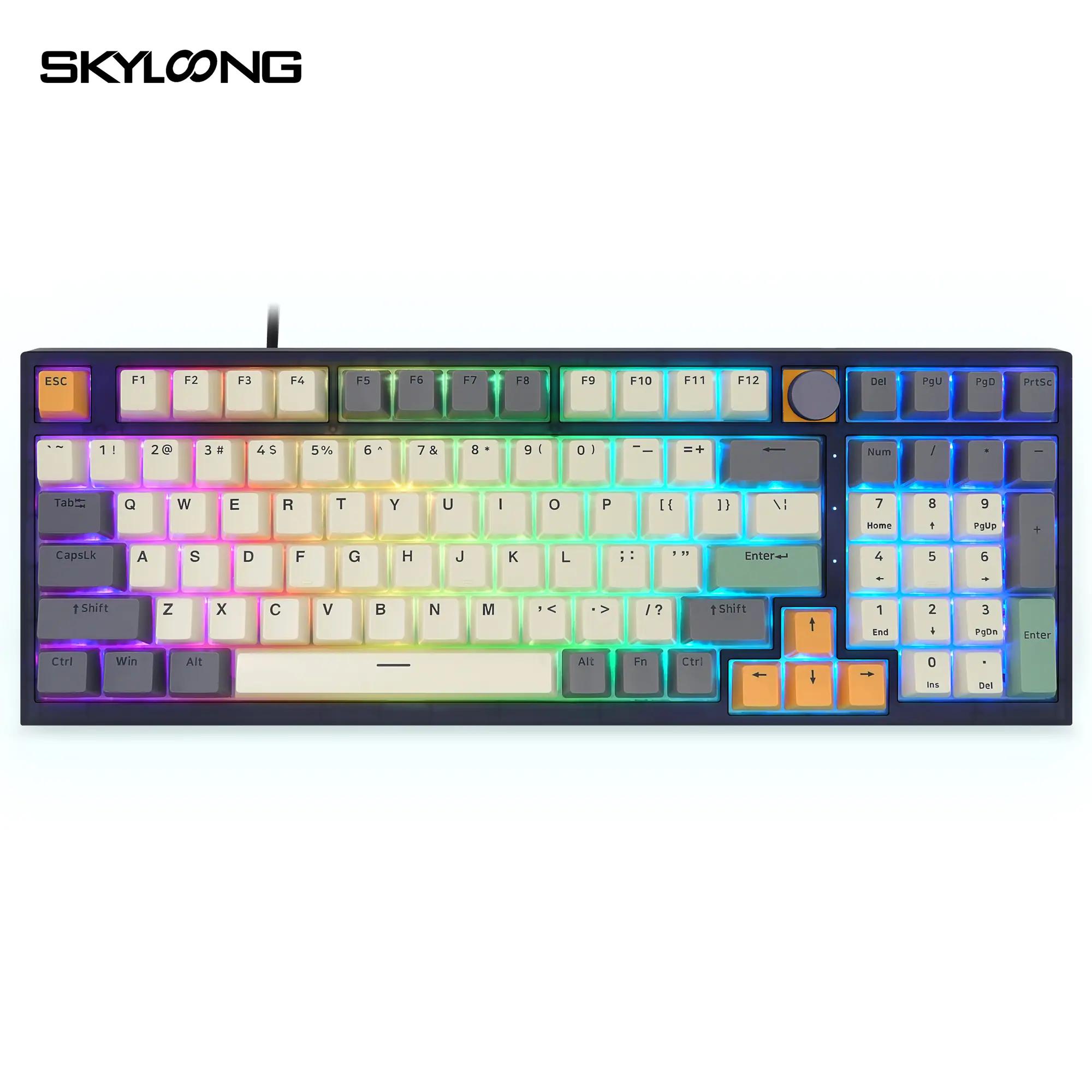 Skyloong GK980 TiGrey Mechanical Keyboard - Main Image