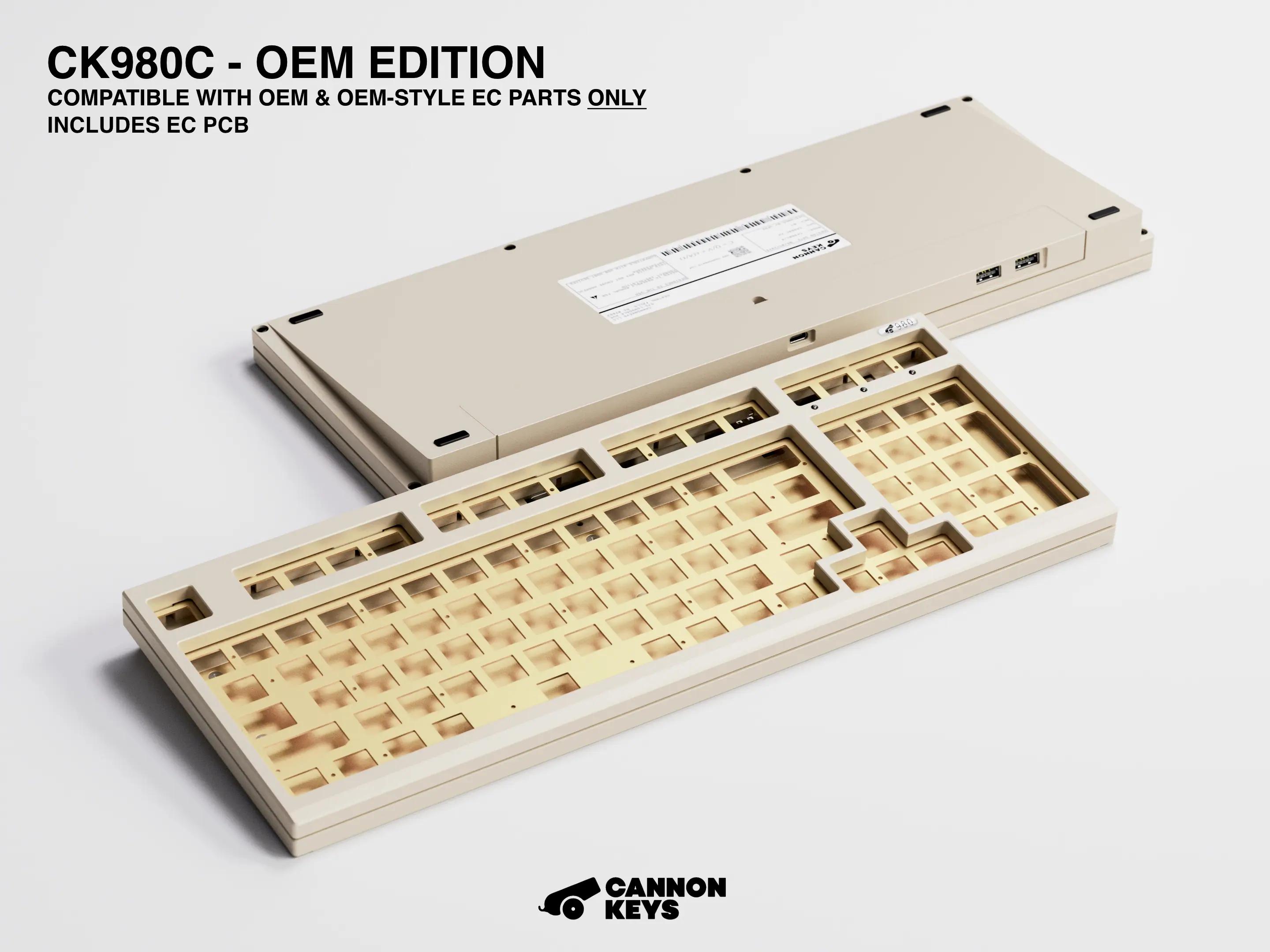 Thocc Exchange CK980C Upas OEM Topre Mechanical Keyboard - Thumbnail 2