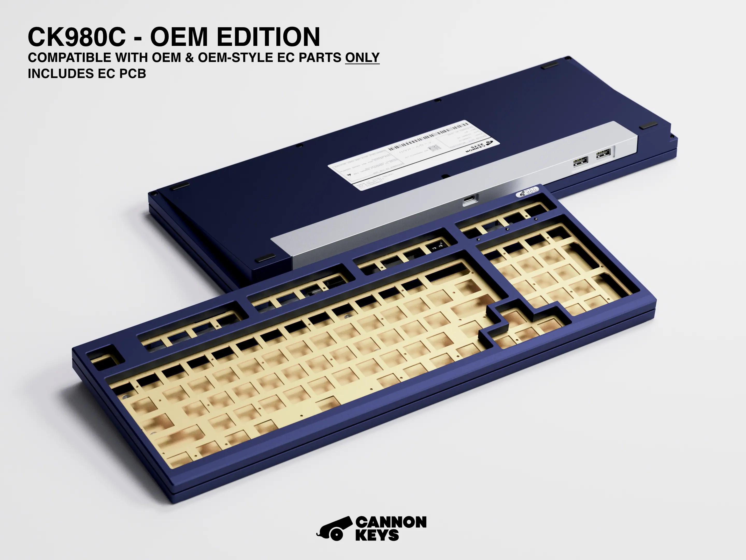 Thocc Exchange CK980C Upas OEM Topre Mechanical Keyboard - Thumbnail 3